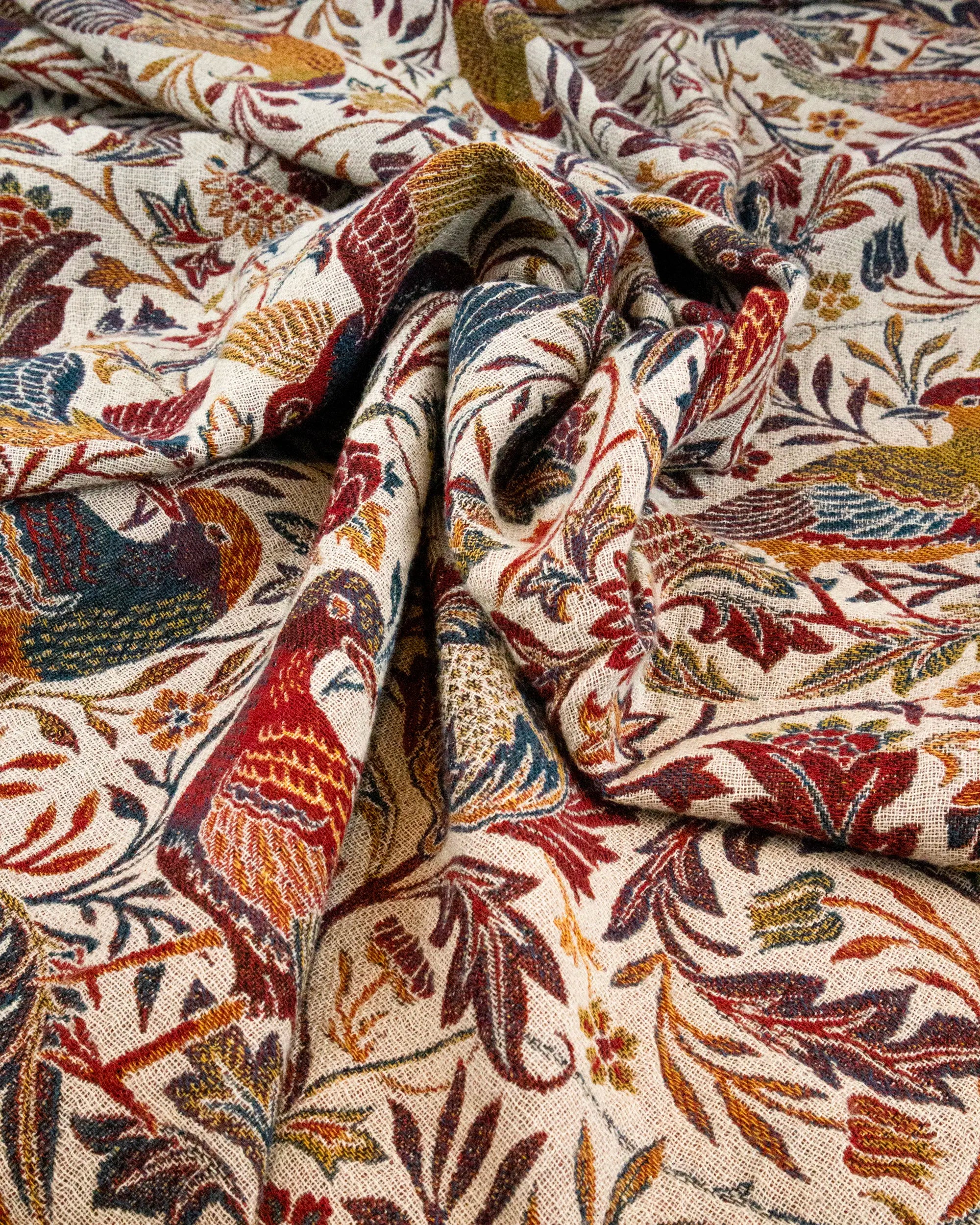 Avian Cotton & Wool Throw | Singhvis