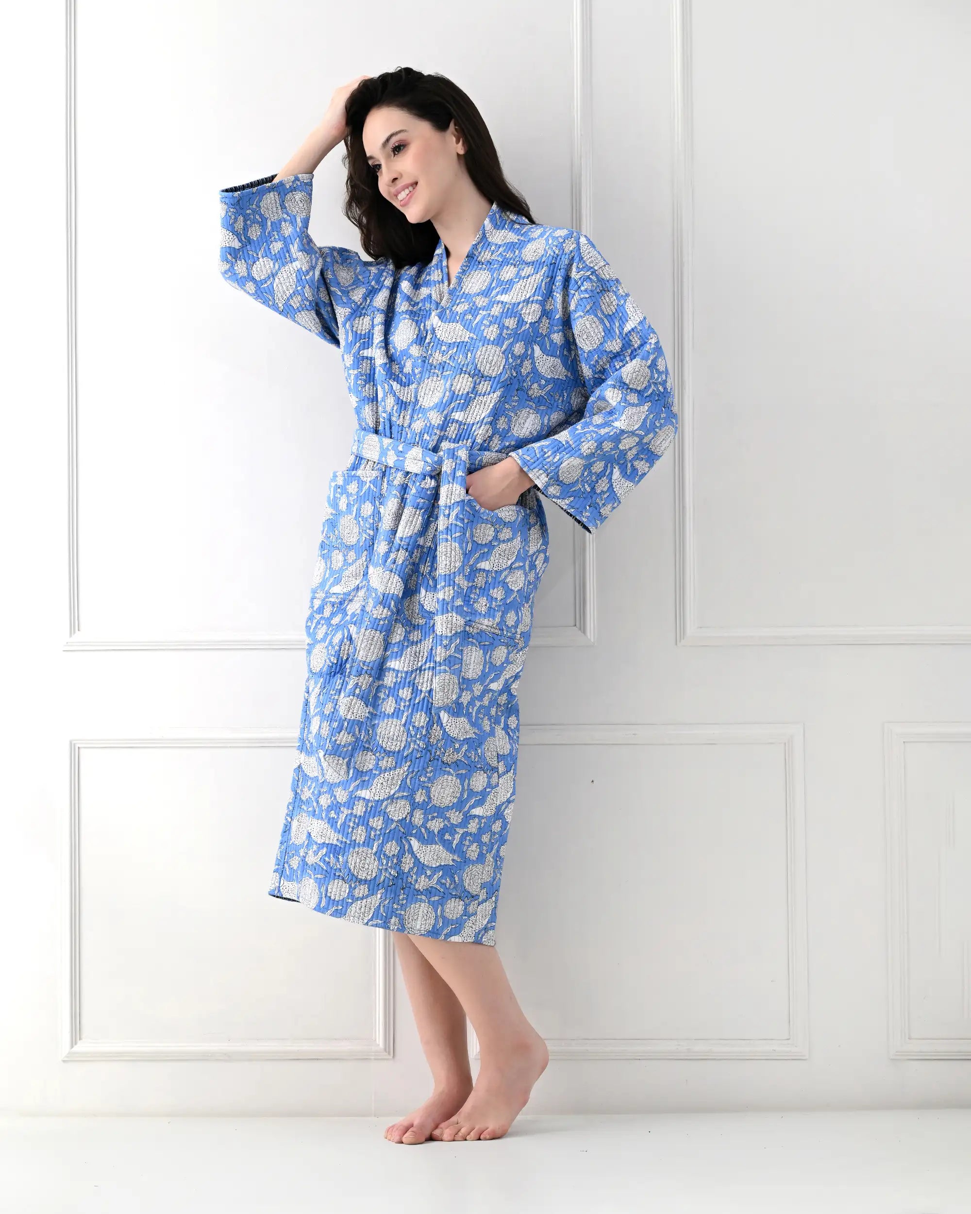 Blue Sky Bathrobe | Singhvis