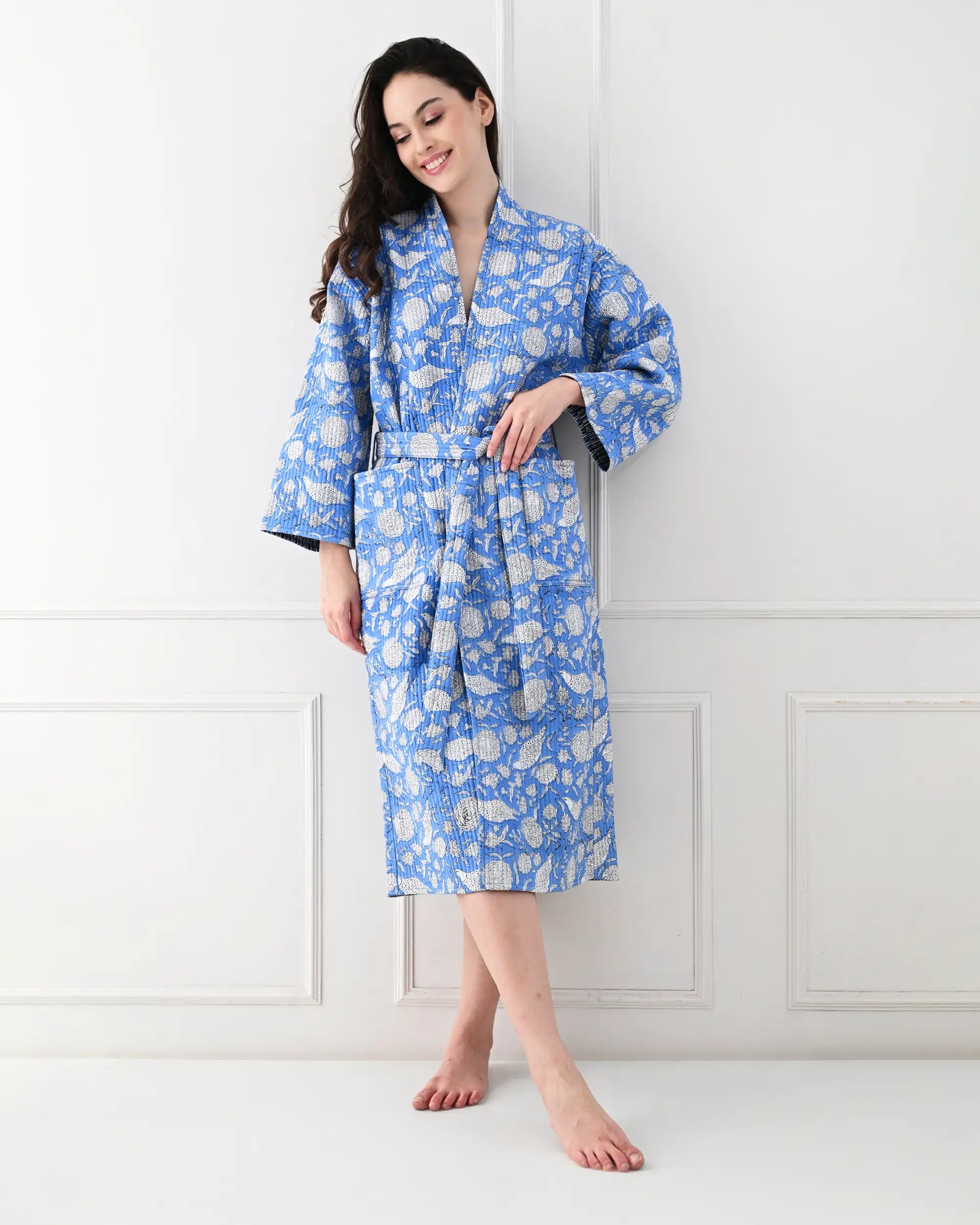 Blue Sky Bathrobe | Singhvis
