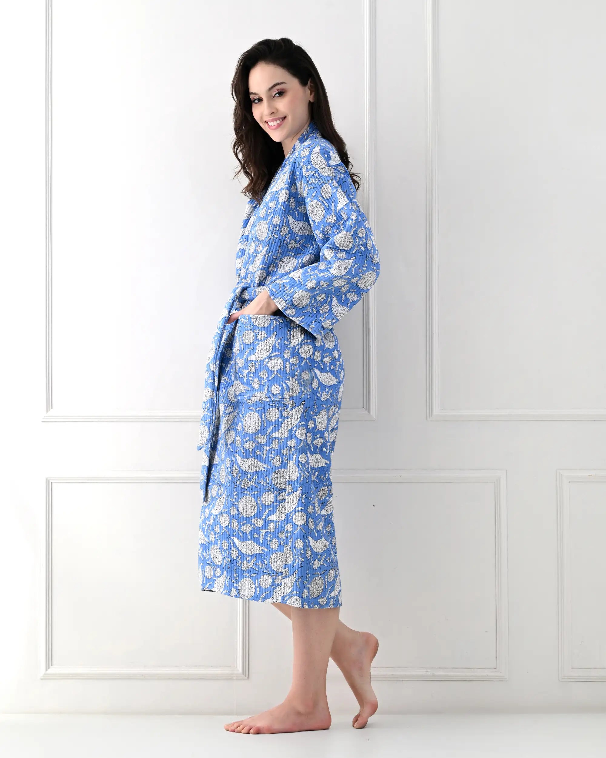 Blue Sky Bathrobe | Singhvis