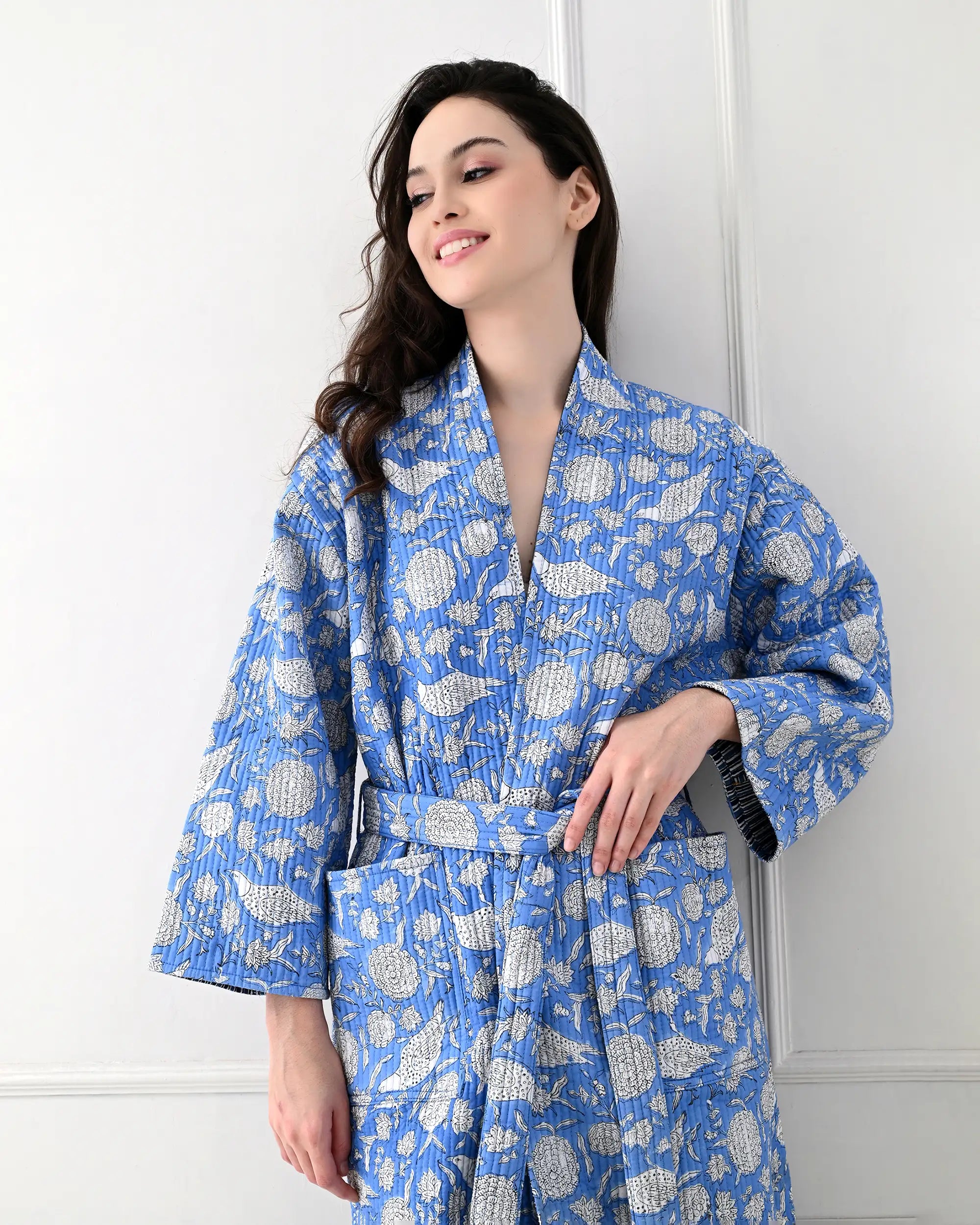 Blue Sky Bathrobe | Singhvis