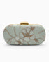 Celeste Blue Embroidered Clutch | Singhvis