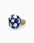 Ceramic Bottle Stopper (Set of 2) Blue | Singhvis