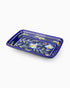 Ceramic Floral Tray Blue | Singhvis