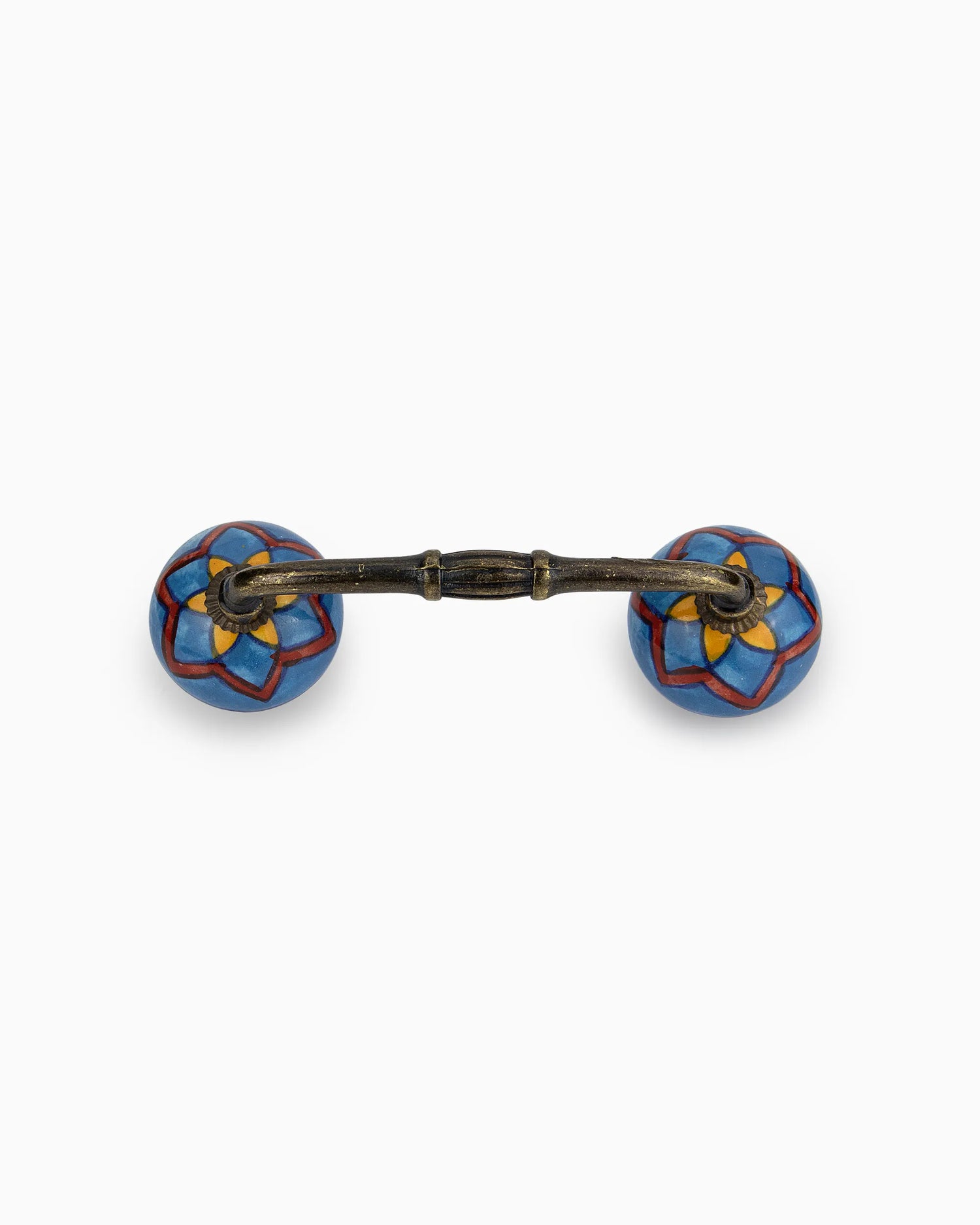 Ceramic Handle (Set of 2) Blue | Singhvis