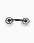 Ceramic Handle (Set of 2) Blue | Singhvis