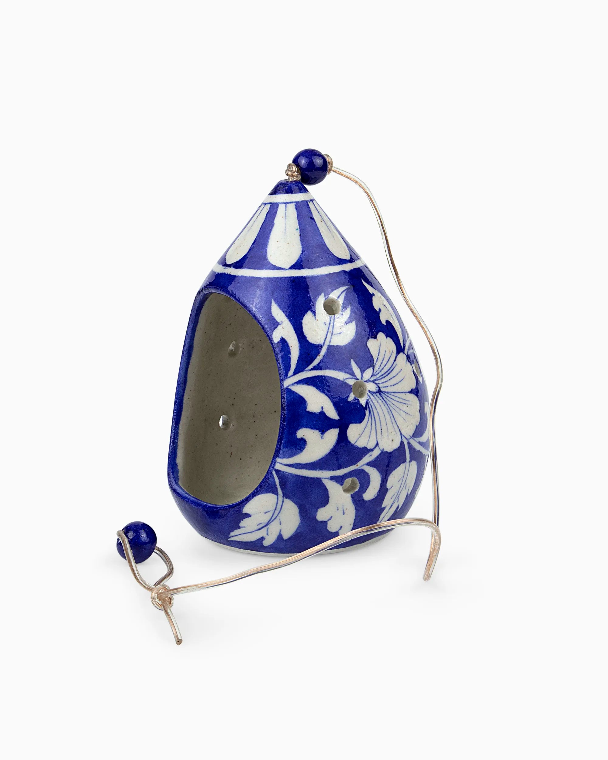 Ceramic Hanging Bird Feeder | Singhvis