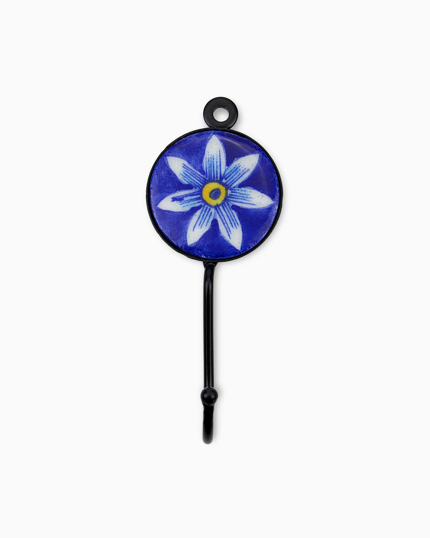 Ceramic Iron Tile Hook (Set of 4) | Singhvis
