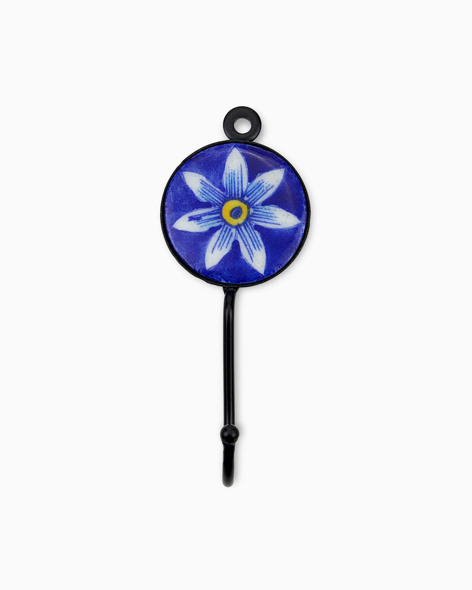 Ceramic Iron Tile Hook (Set of 4) | Singhvis