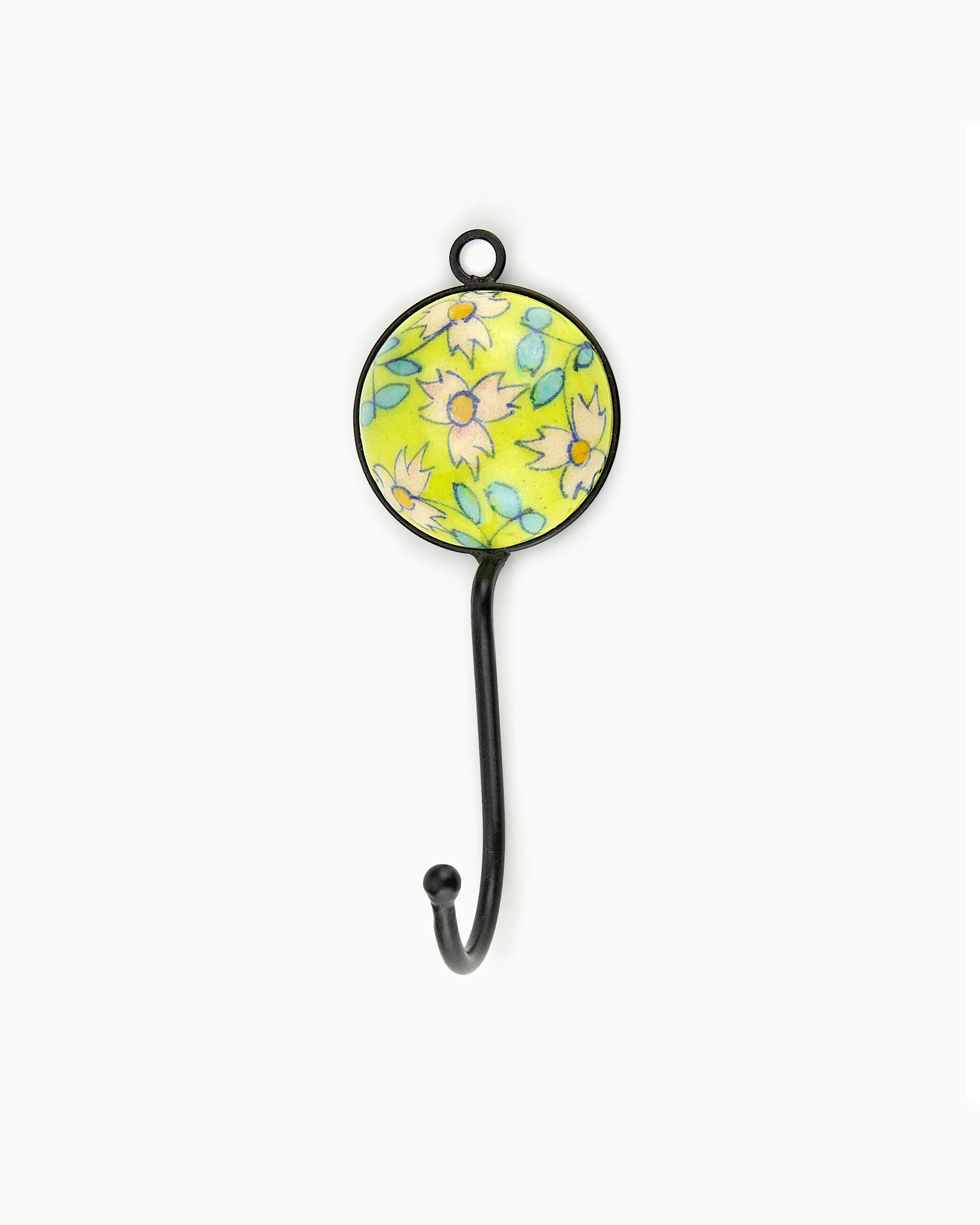 Ceramic Iron Tile Hook (Set of 6) | Singhvis