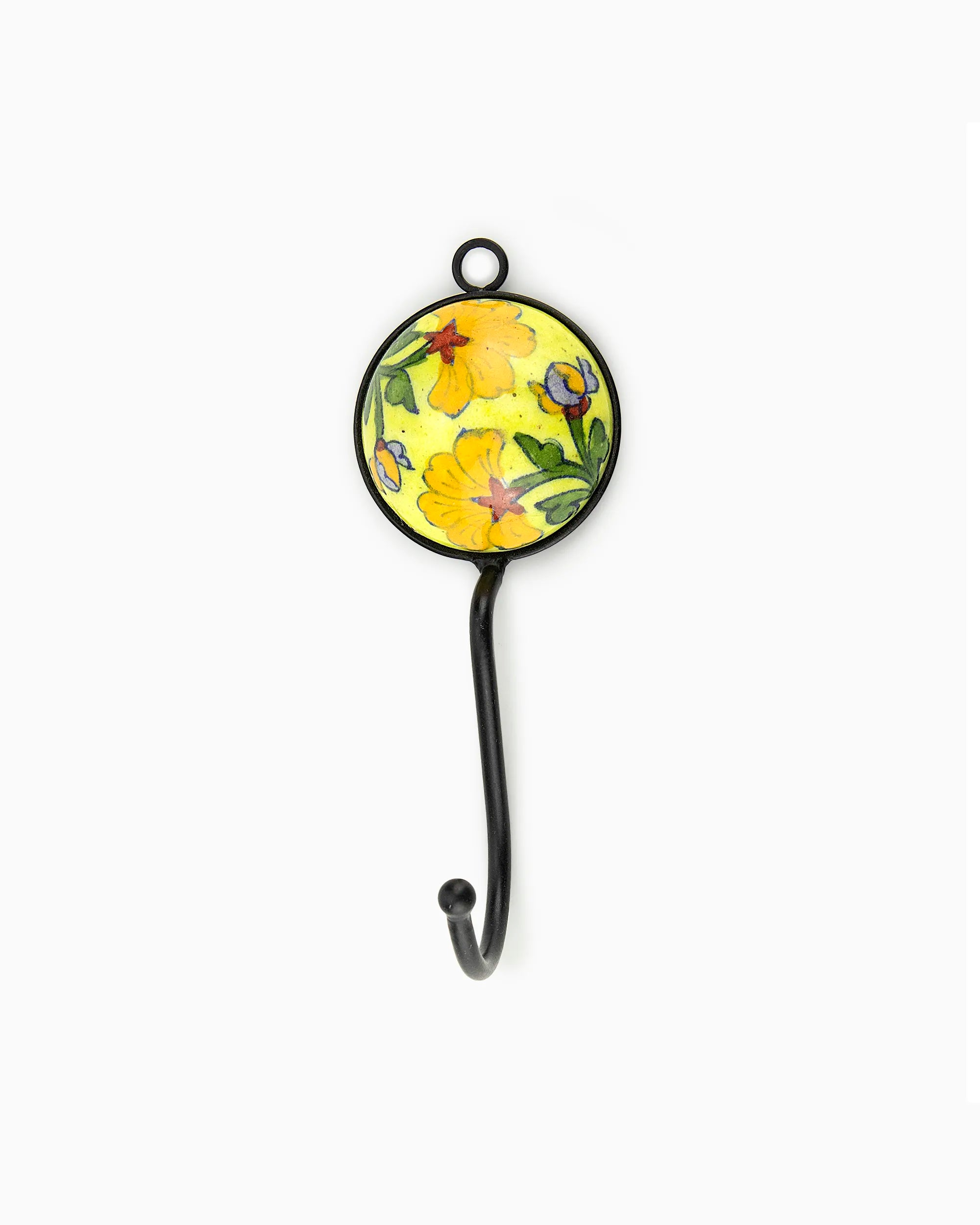 Ceramic Iron Tile Hook (Set of 6) | Singhvis