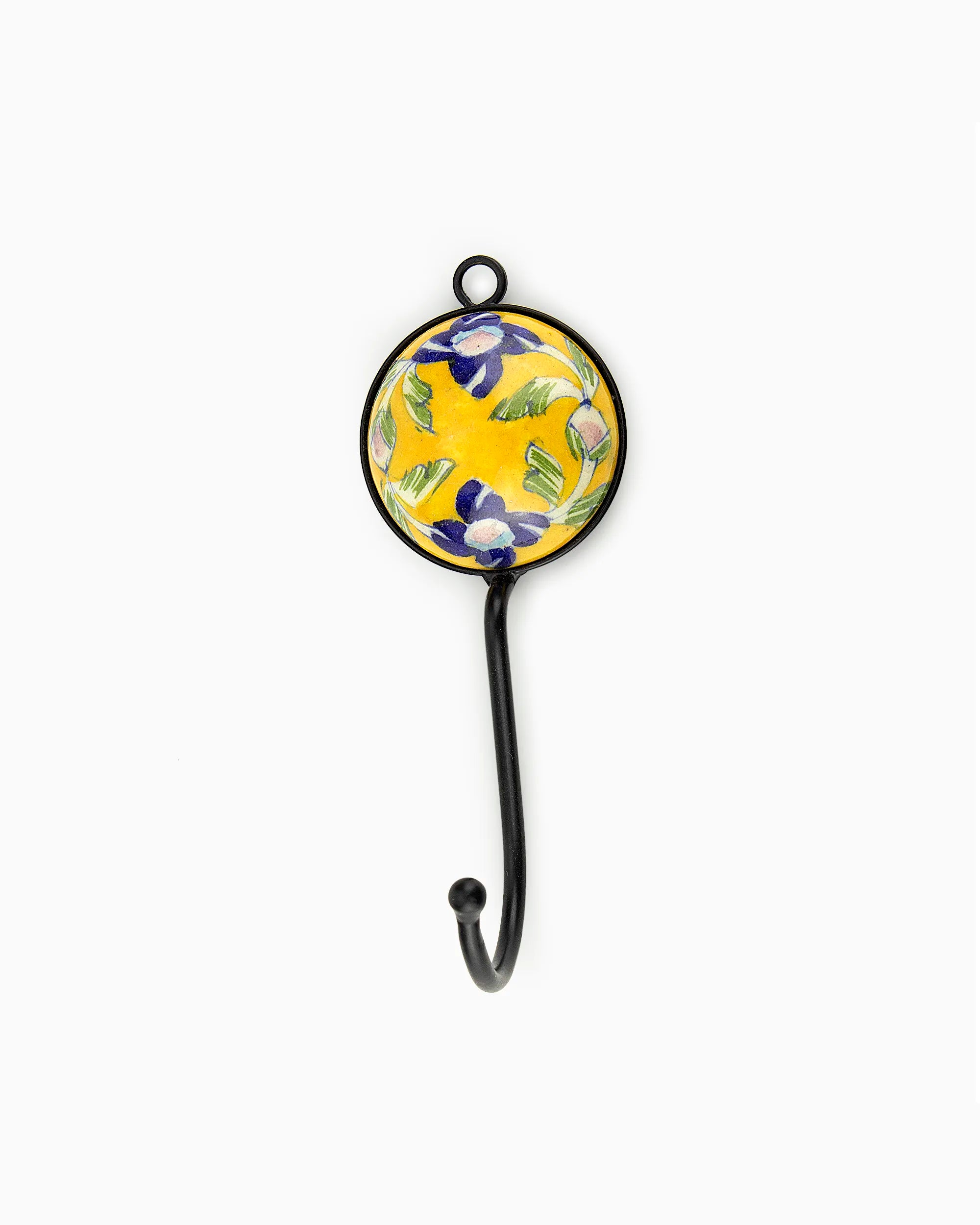 Ceramic Iron Tile Hook (Set of 6) | Singhvis