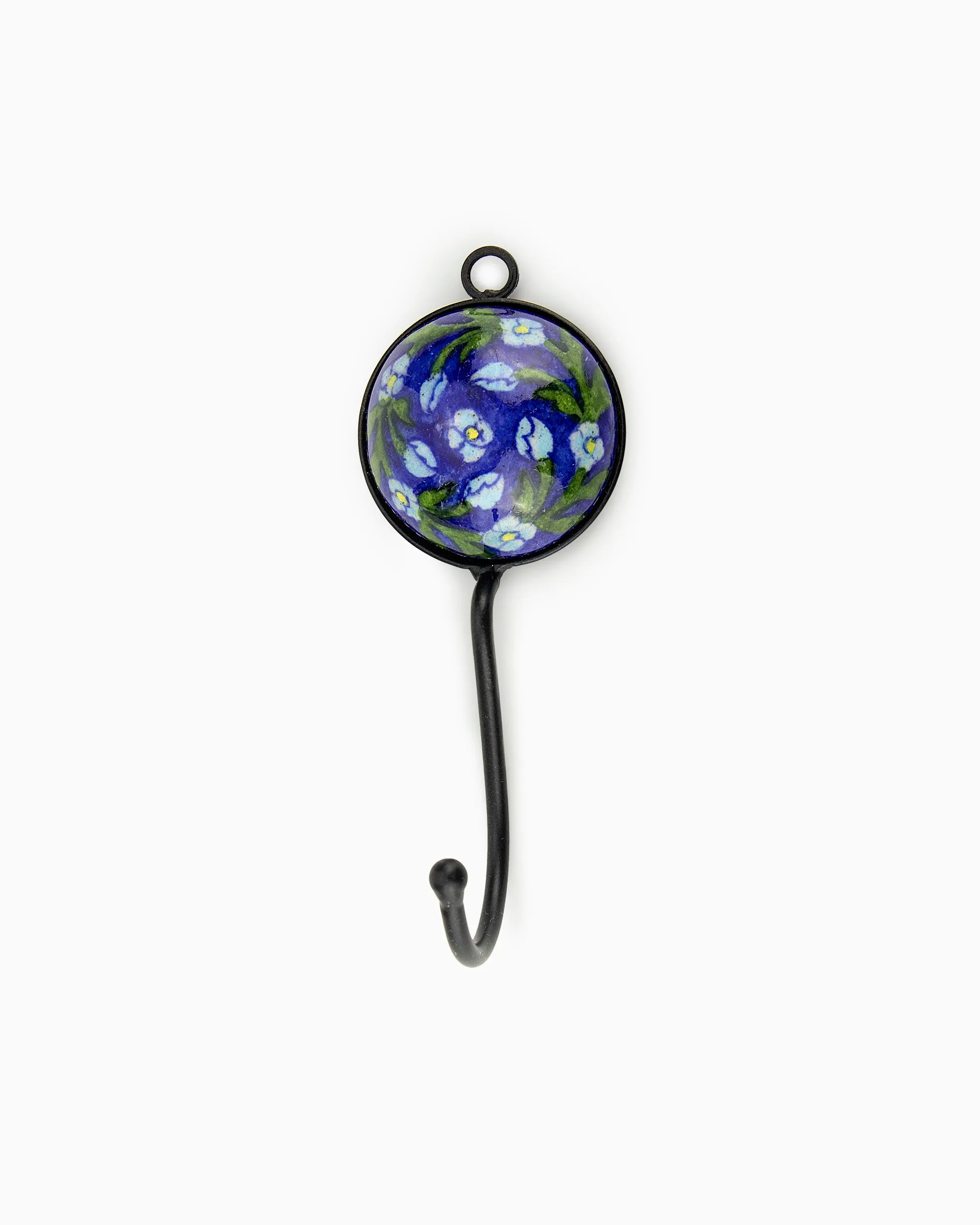 Ceramic Iron Tile Hook (Set of 6) | Singhvis