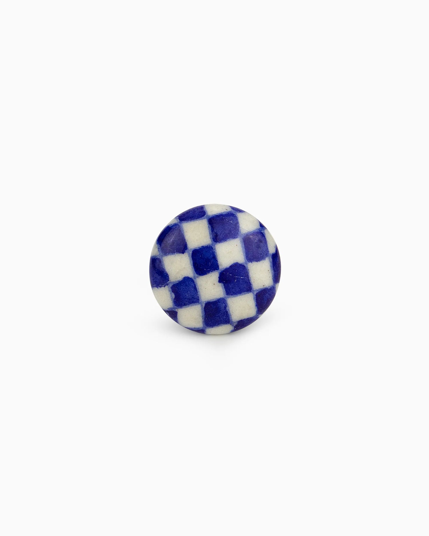 Ceramic Knob (Set of 2) Blue | Singhvis