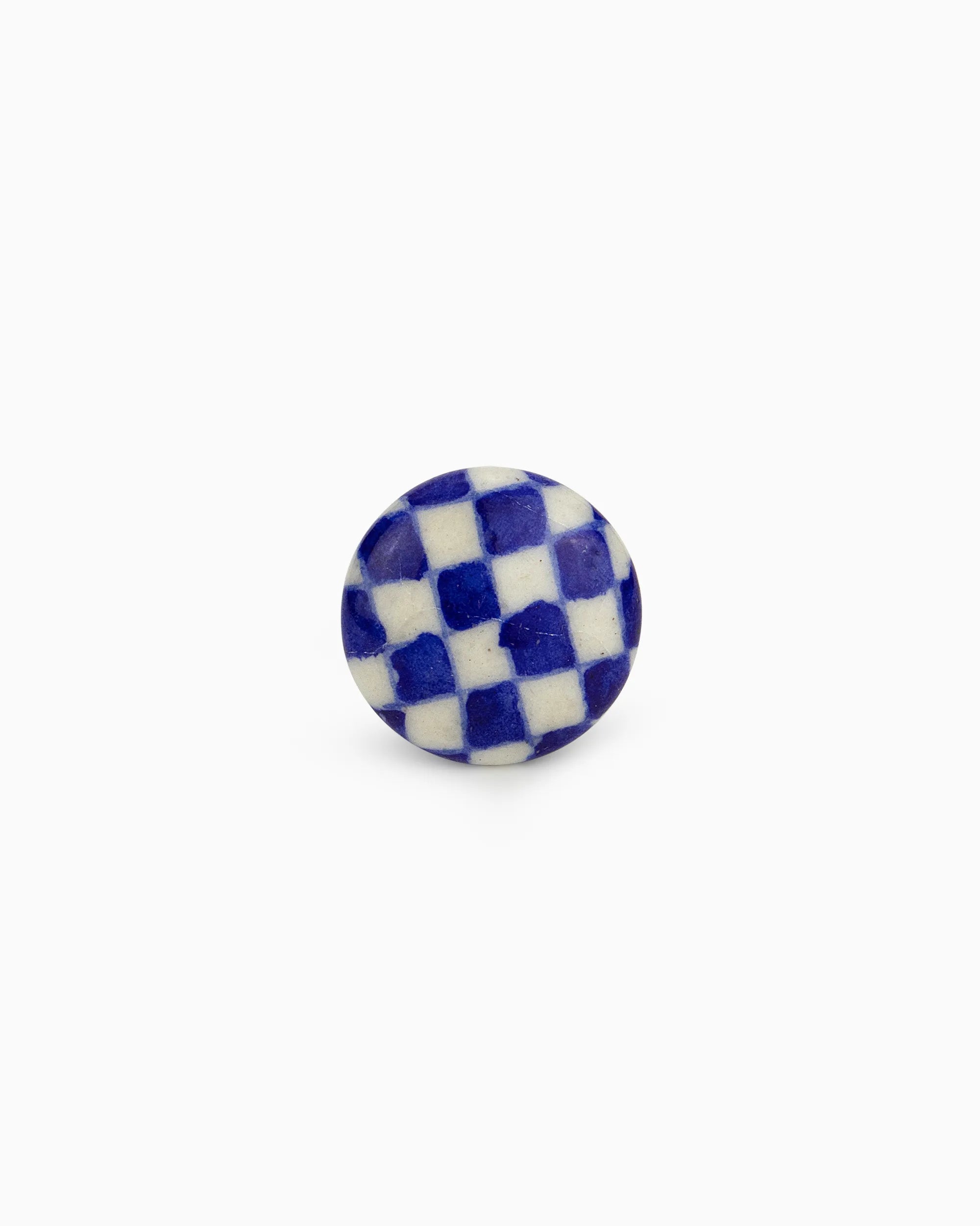 Ceramic Knob (Set of 2) Blue | Singhvis