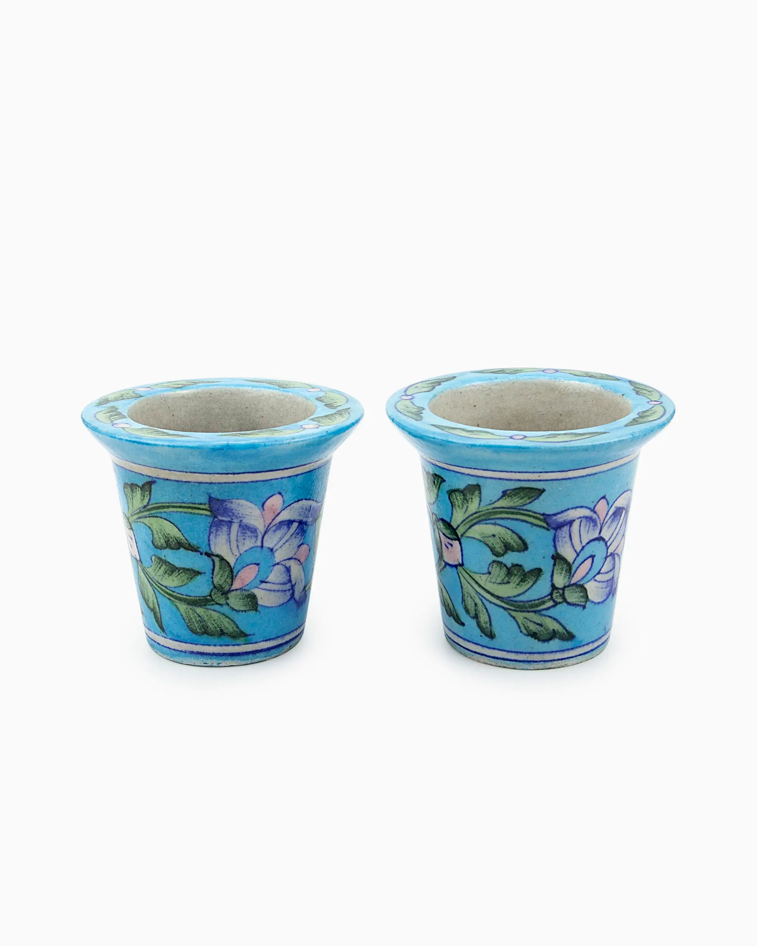 Ceramic Planter Pot (Set of 2) Blue | Singhvis