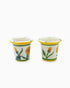 Ceramic Planter Pot (Set of 2) White | Singhvis