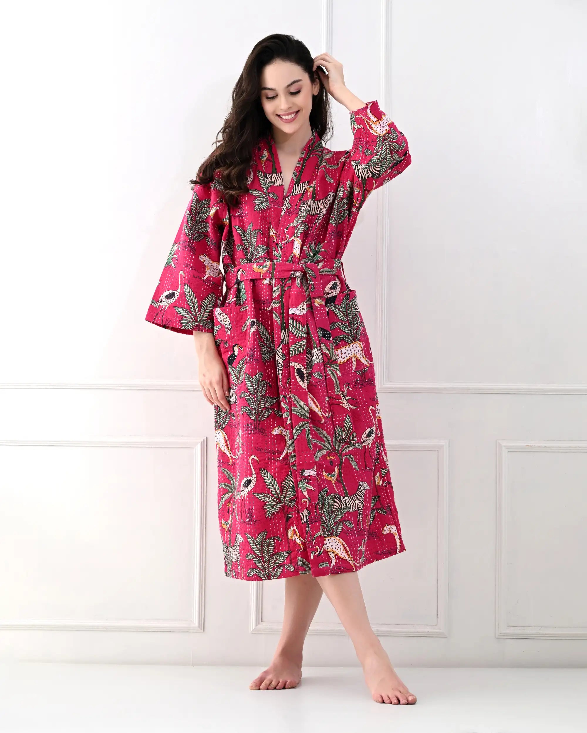 Exotic Tropic Bathrobe | Singhvis