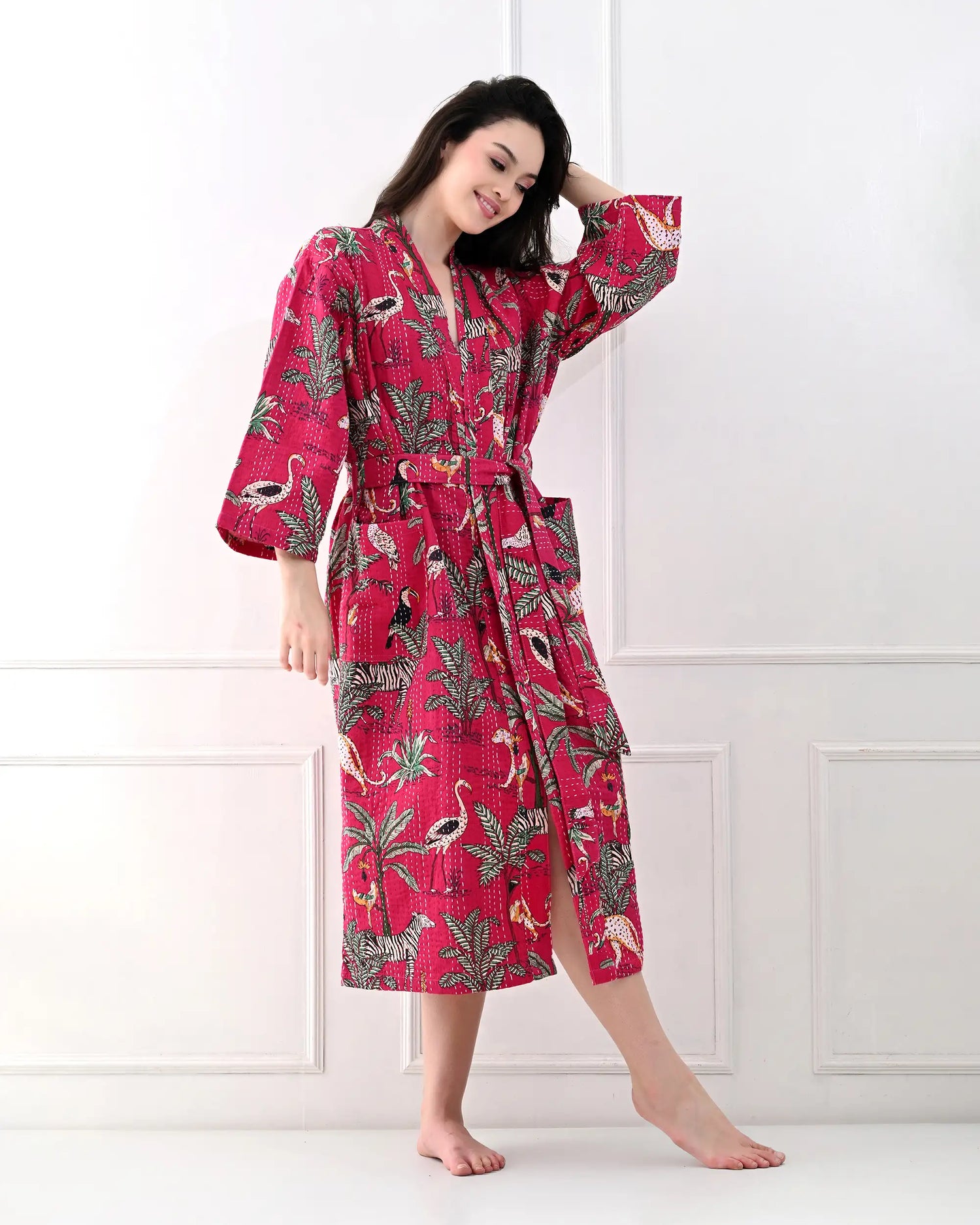 Exotic Tropic Bathrobe | Singhvis