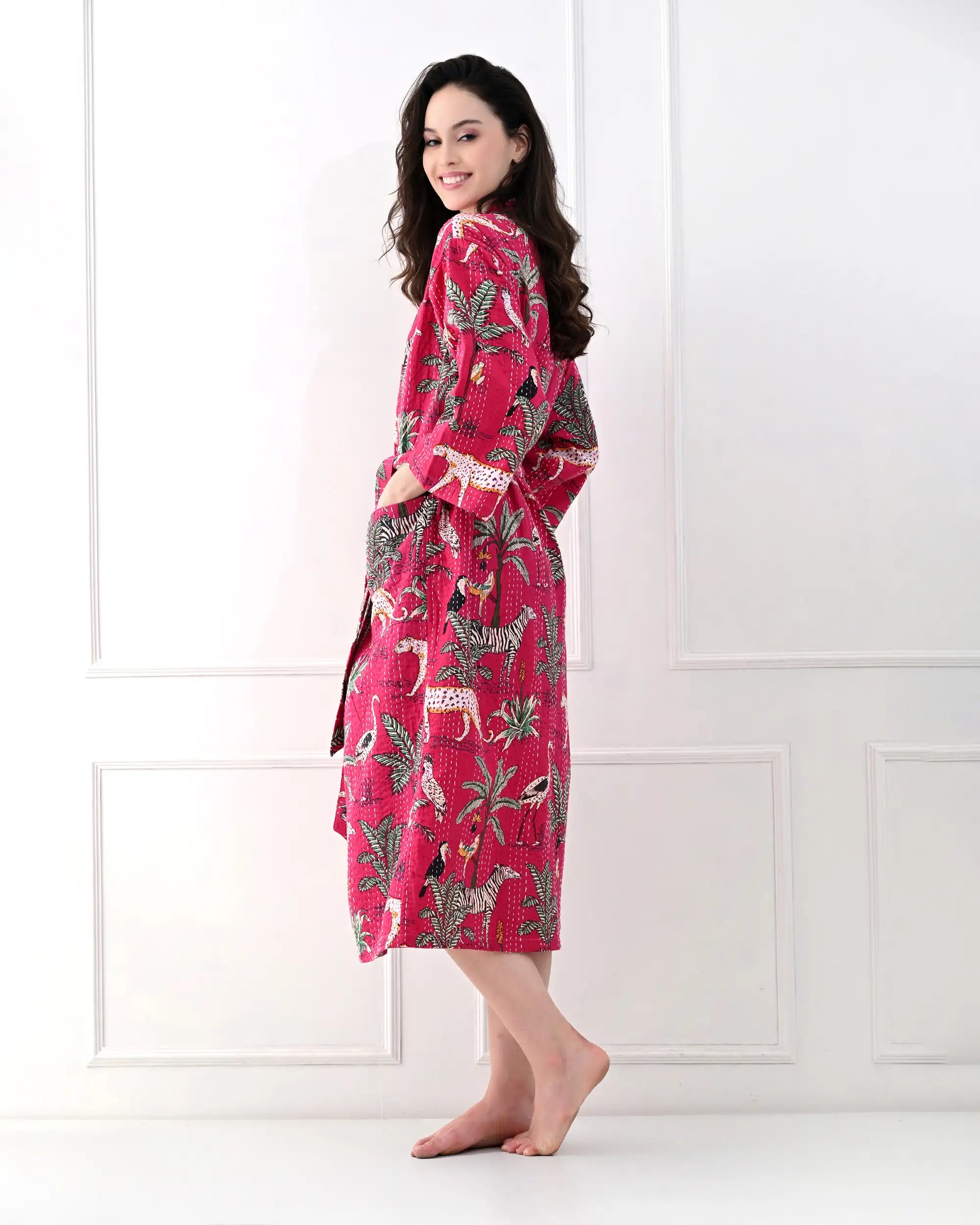 Exotic Tropic Bathrobe | Singhvis