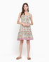 Fleur Grape Green Dress | Singhvis