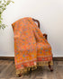 Golden Blossom Wool Throw | Singhvis