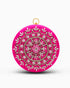 Hot Pink Starburst Evening Clutch | Singhvis