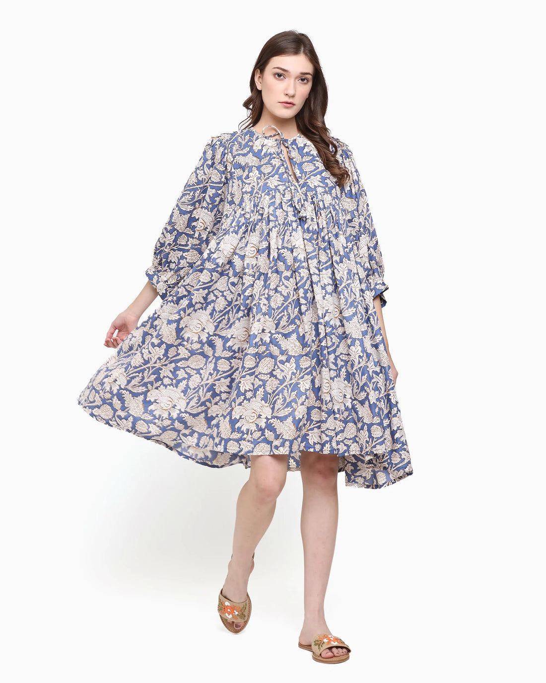 Ivy Breezy Blue Dress | Singhvis