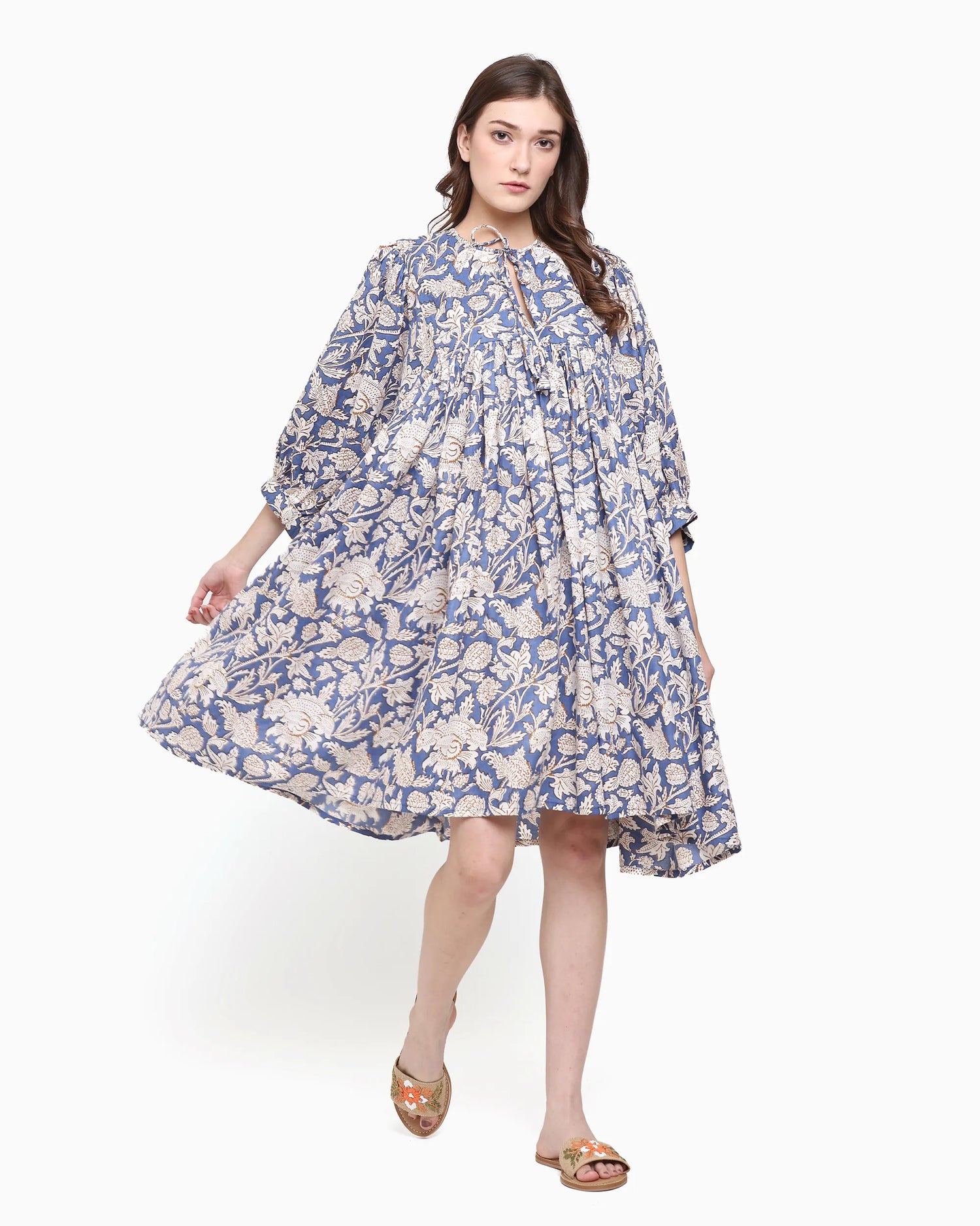 Ivy Breezy Blue Dress | Singhvis