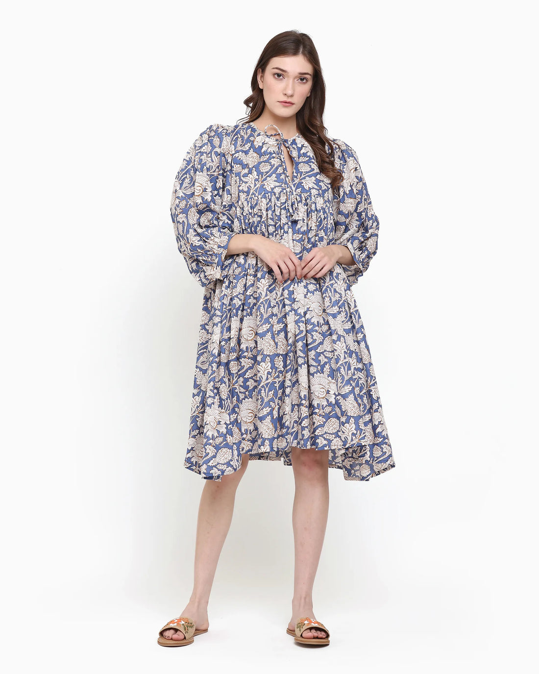 Ivy Breezy Blue Dress | Singhvis