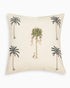 Palm Grove Quilted Cushion Cover White | Singhvis