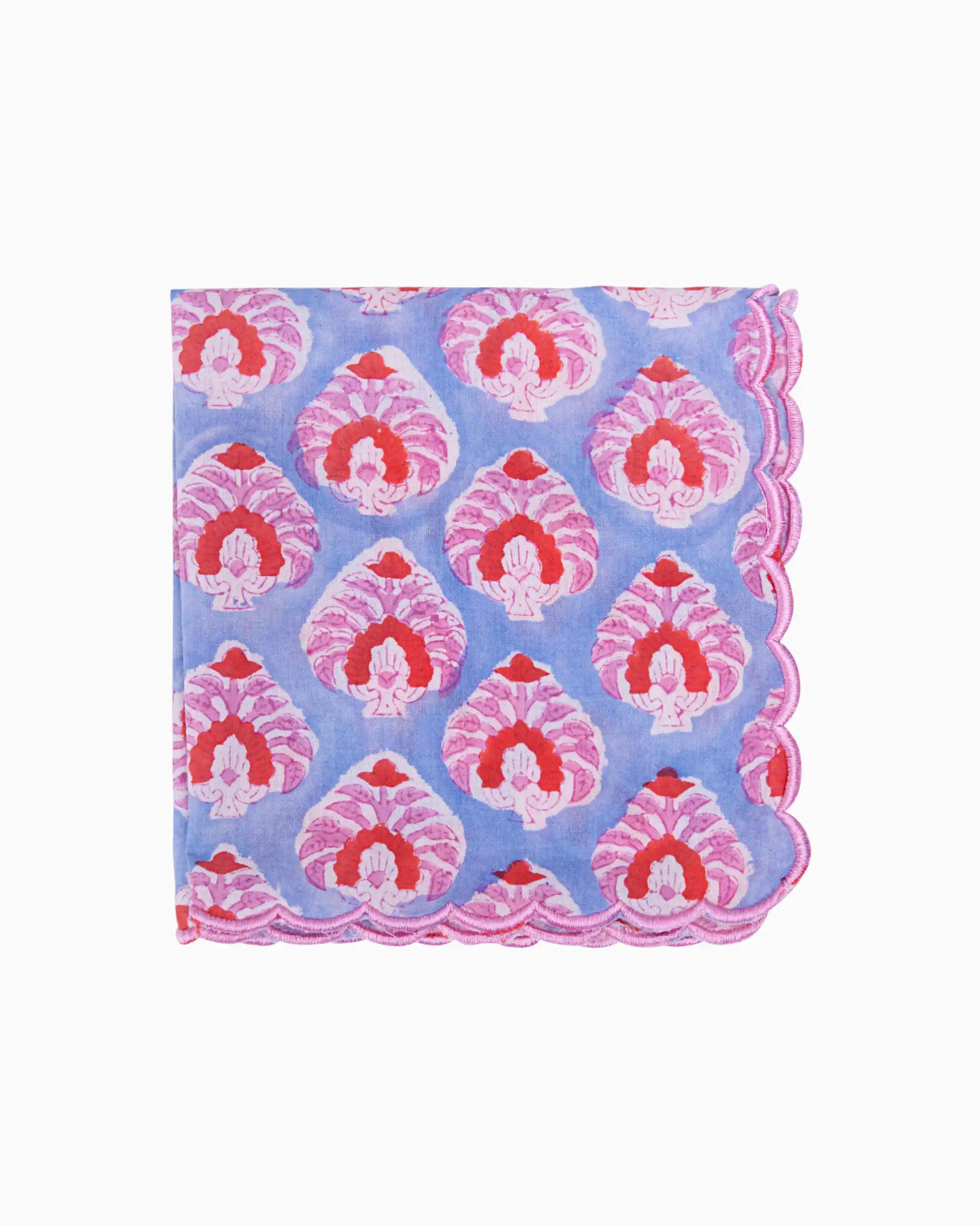 Pink & Blue Cotton Candy Napkin (Set of 6) | Singhvis