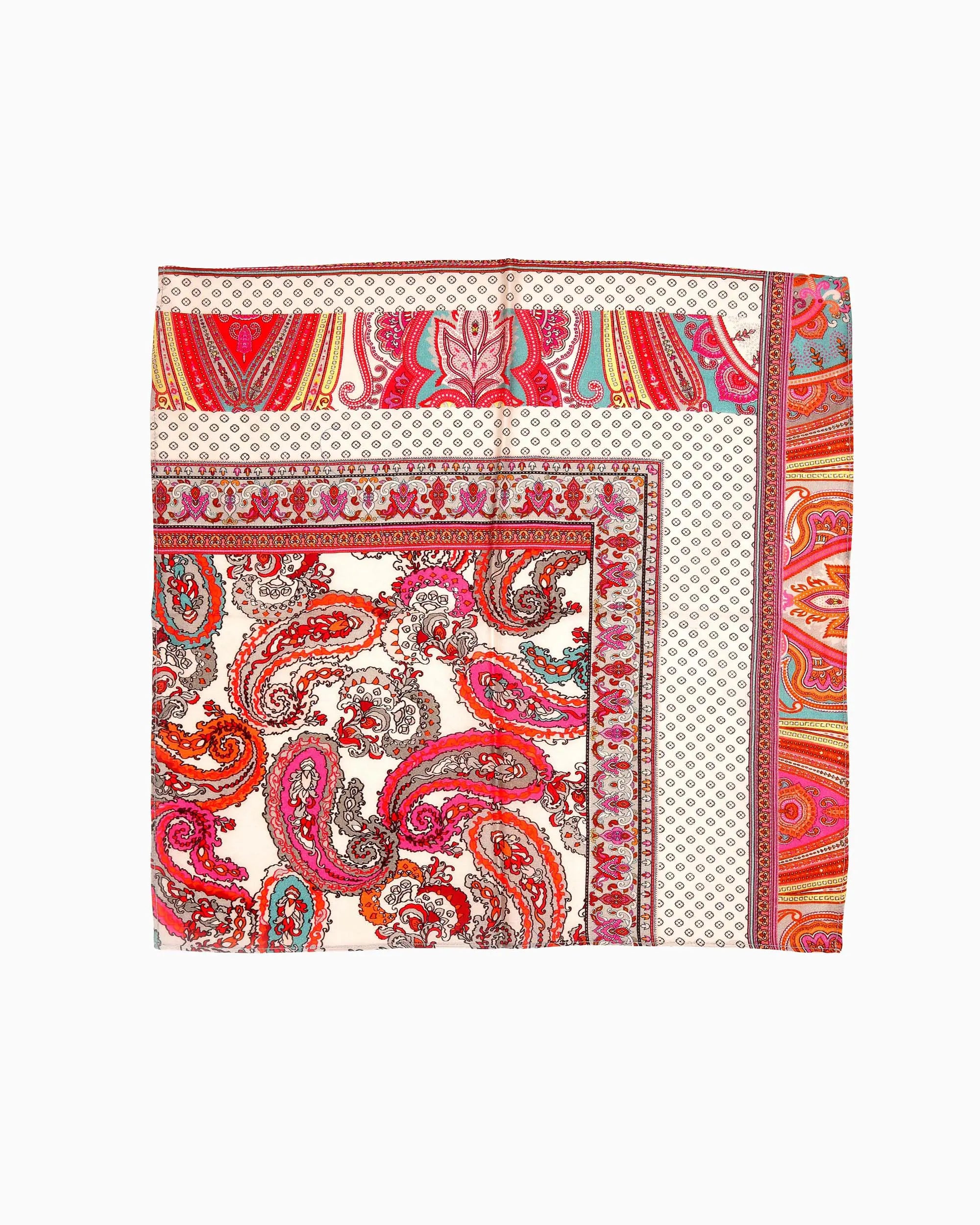 Printed Pocket Square Pink | Singhvis