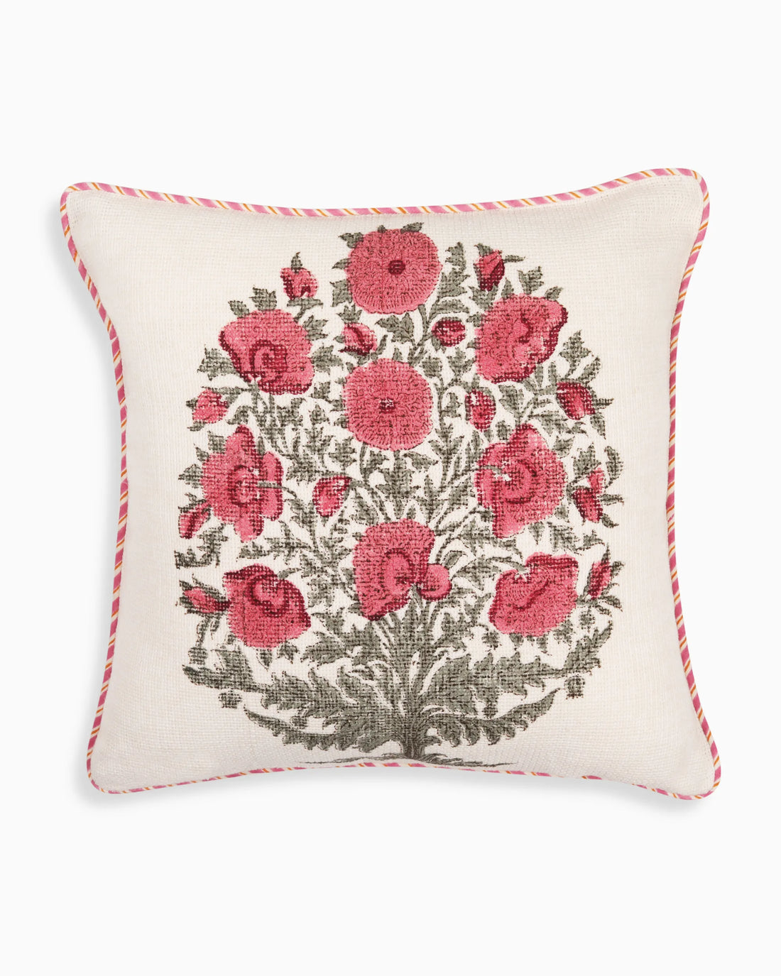 Rose Petal Cushion Cover Red | Singhvis