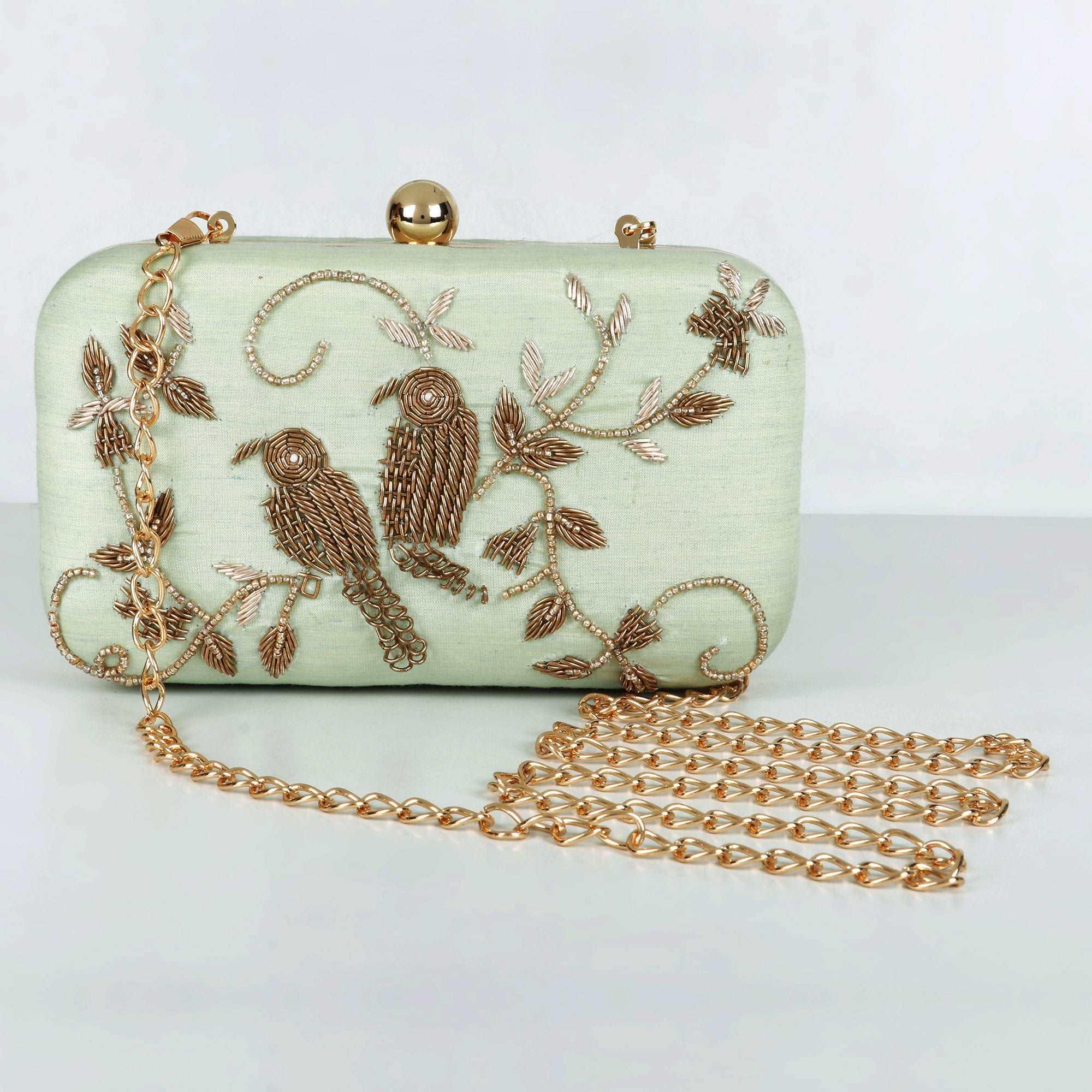 Birdy / Love Clutch - Green | Singhvis