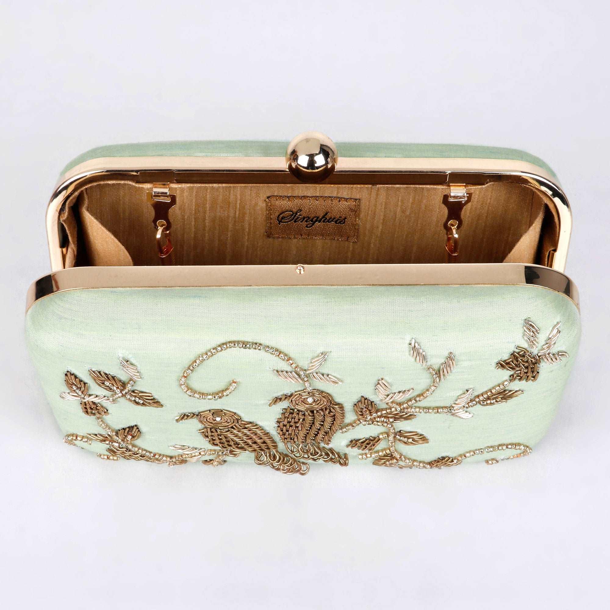 Birdy / Love Clutch - Green | Singhvis