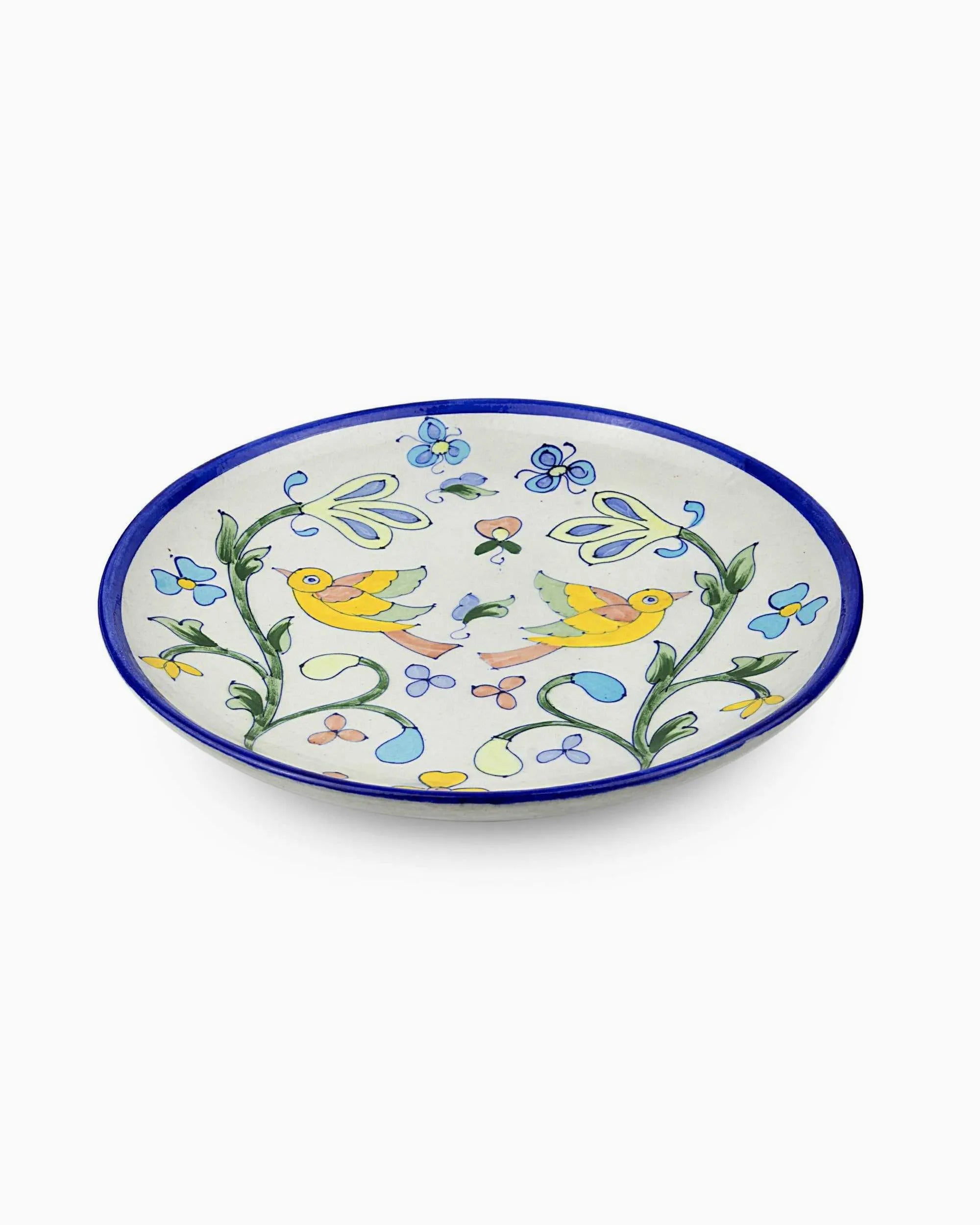Ceramic Bird Wall Décor Plate | Singhvis