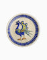 Ceramic Peacock Embossed Wall Décor Plate | Singhvis