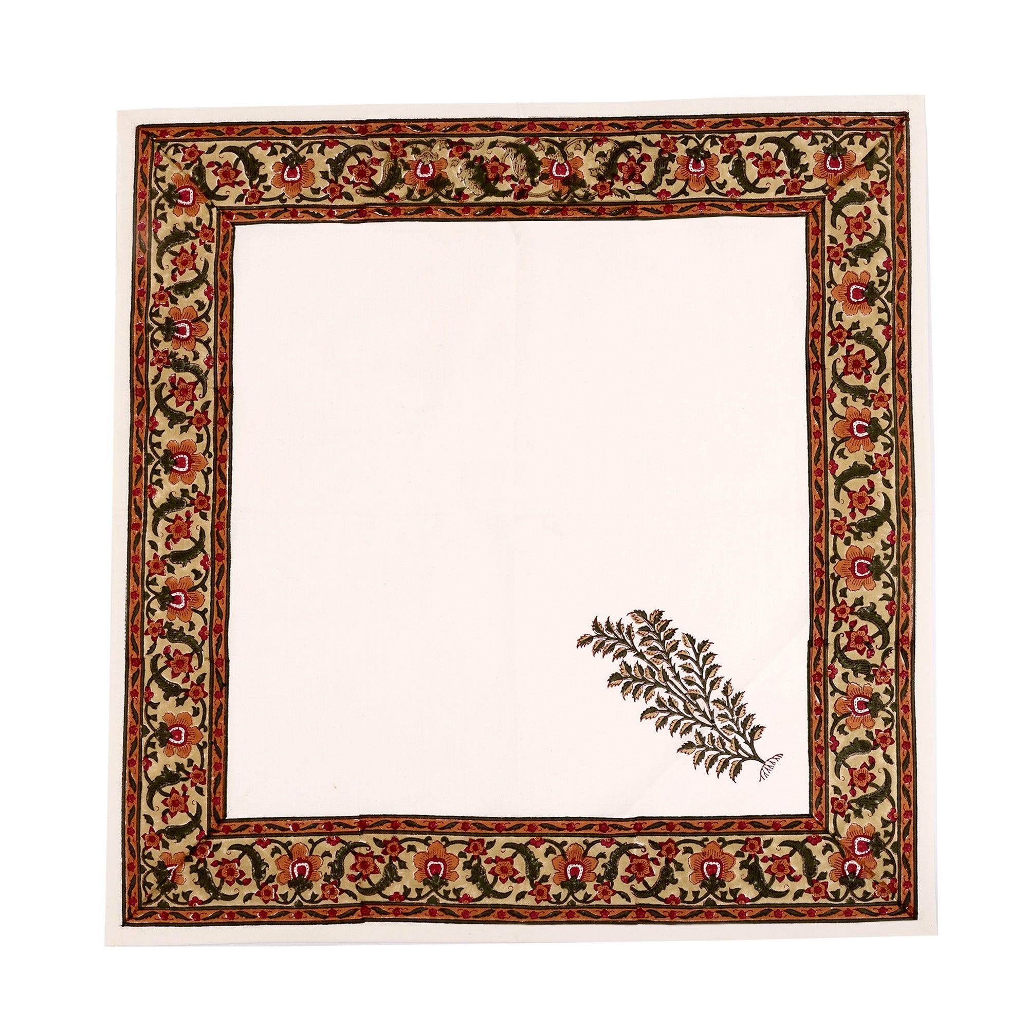 Flora Placemats & Napkins (Set of 8) | Singhvis