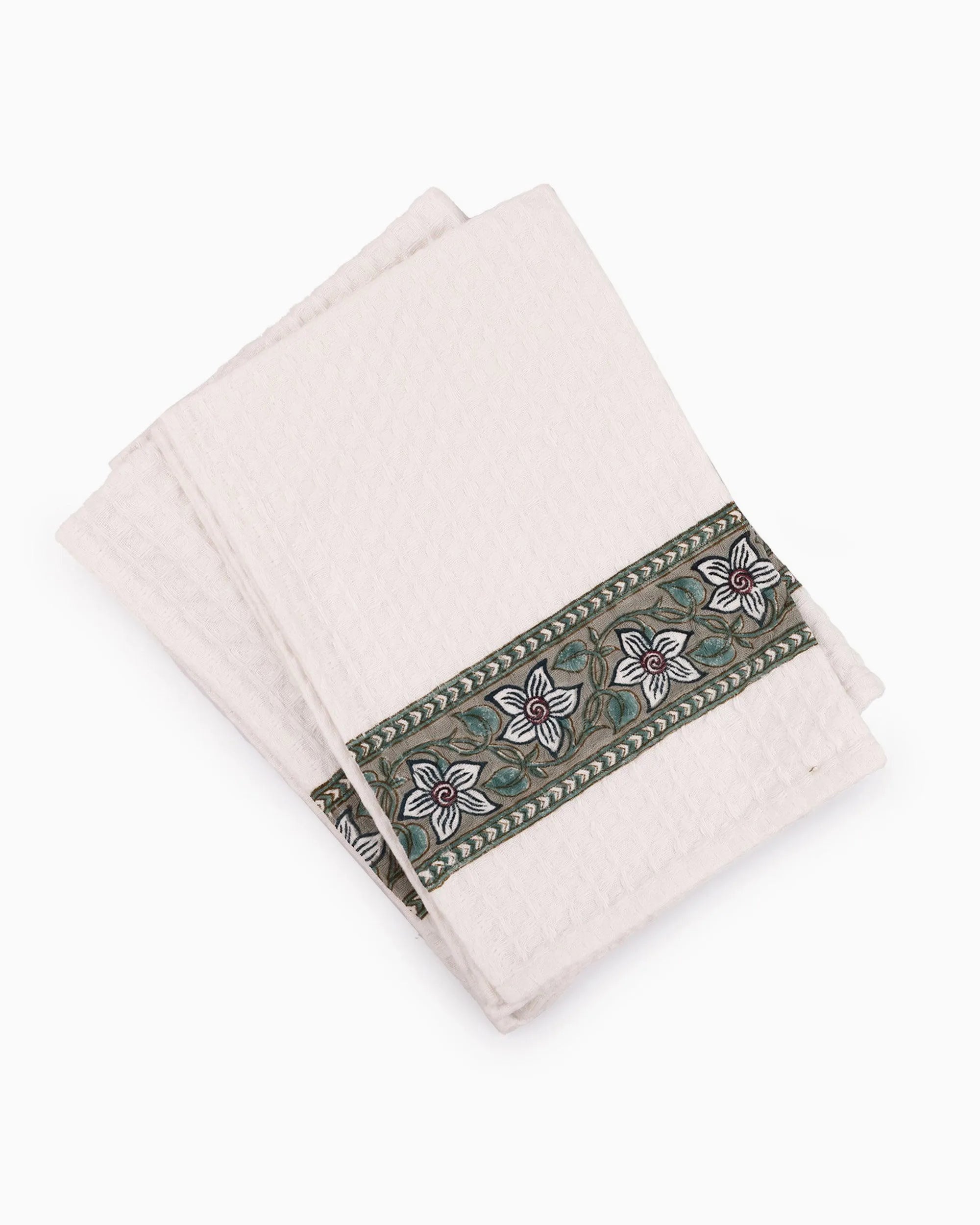 Floral Hand Towel (Set of 2) | Singhvis