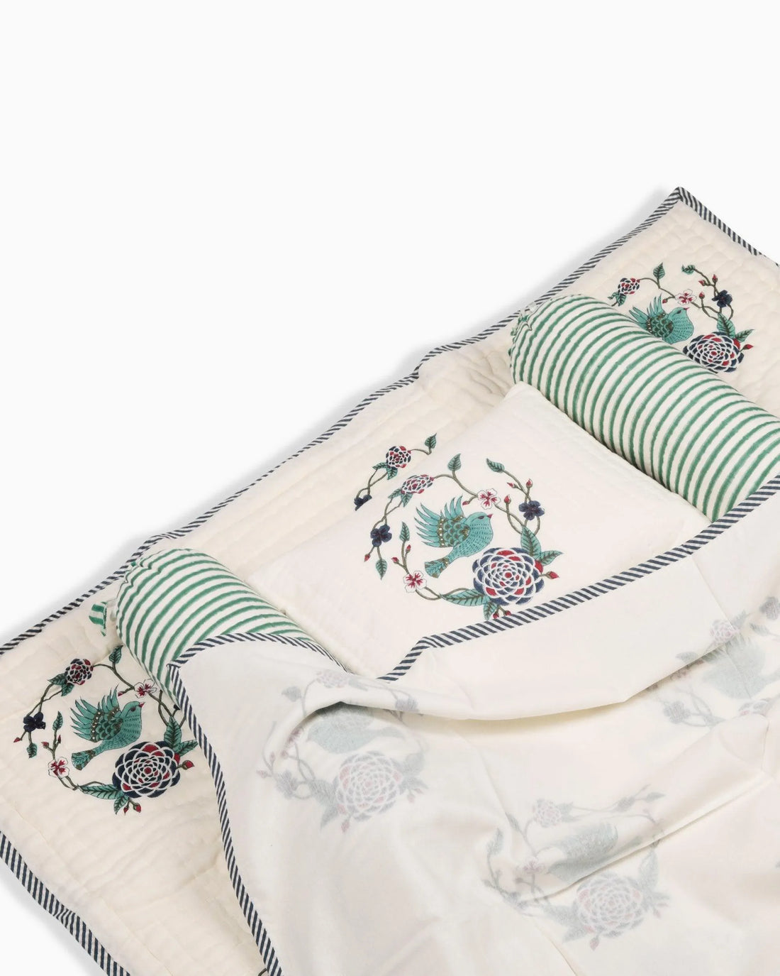 Luxury 5-Piece Bird Themed Baby Bedding Set | Singhvis