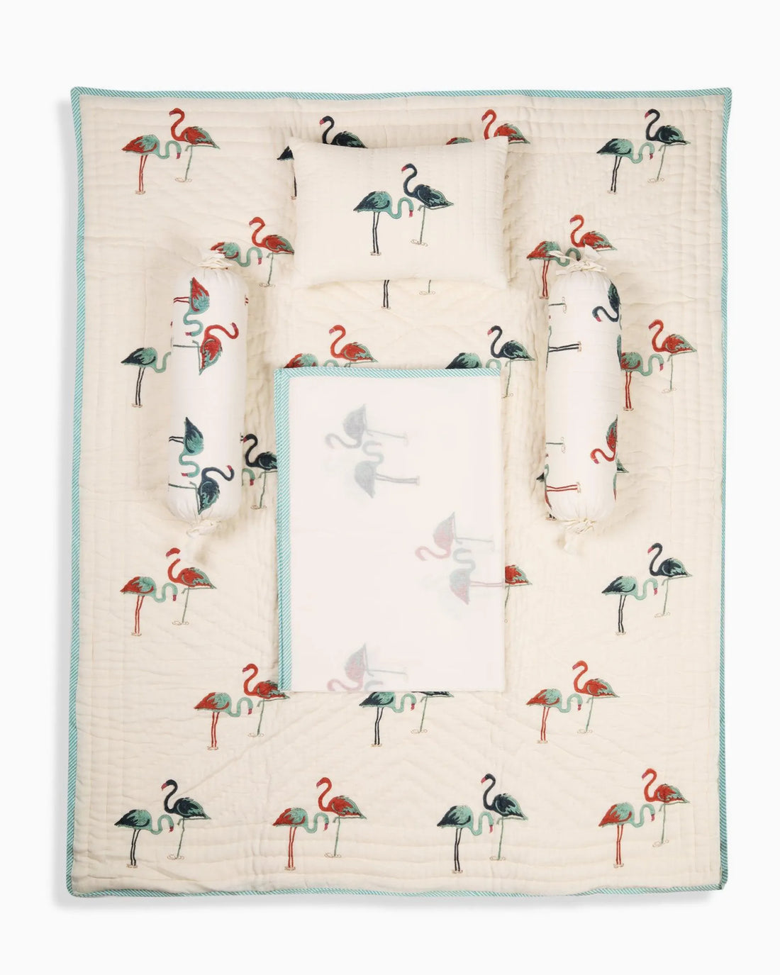 Luxury 5-Piece Flamingo Baby Bedding Set | Singhvis