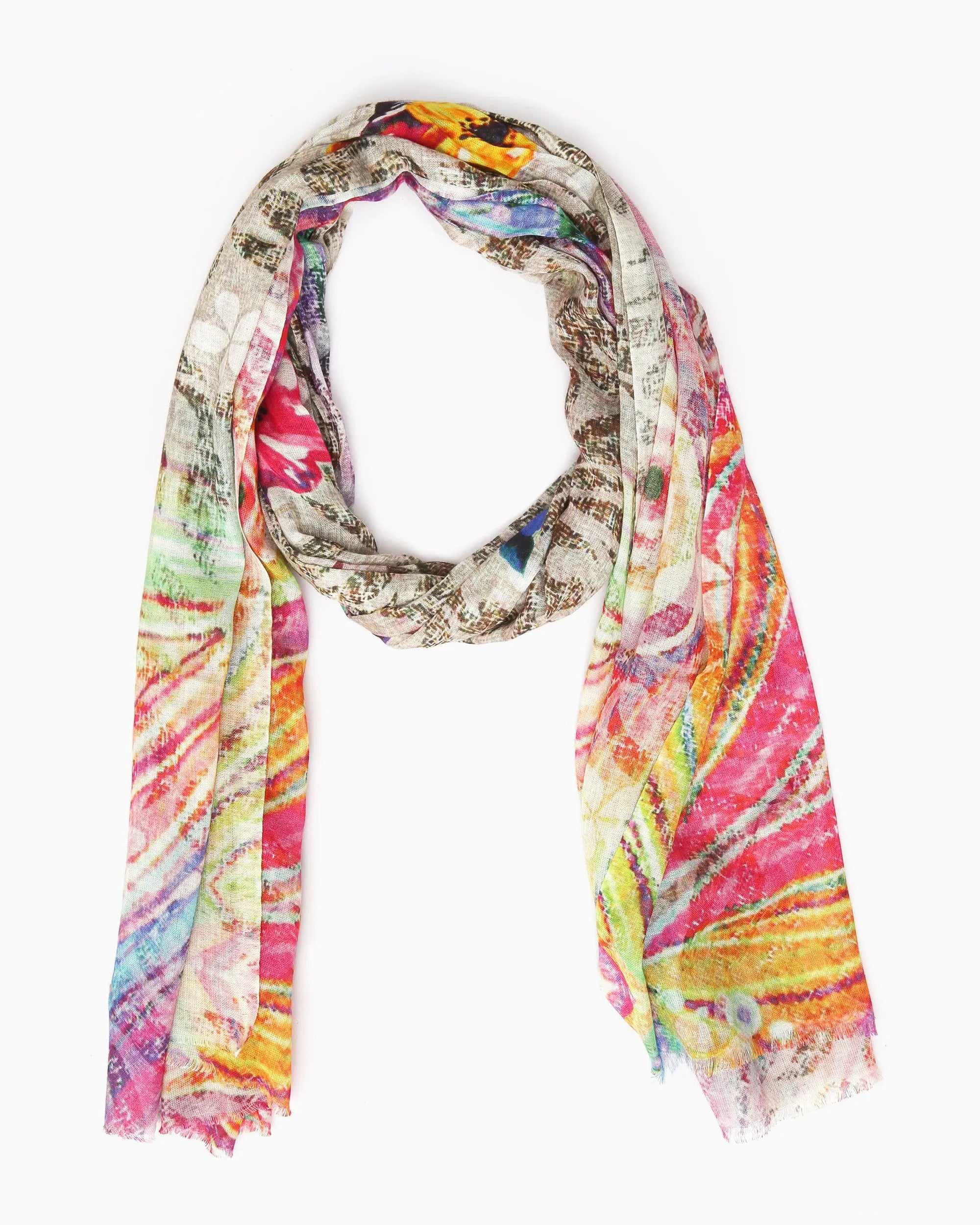 Printed Cotton Scarf | Singhvis