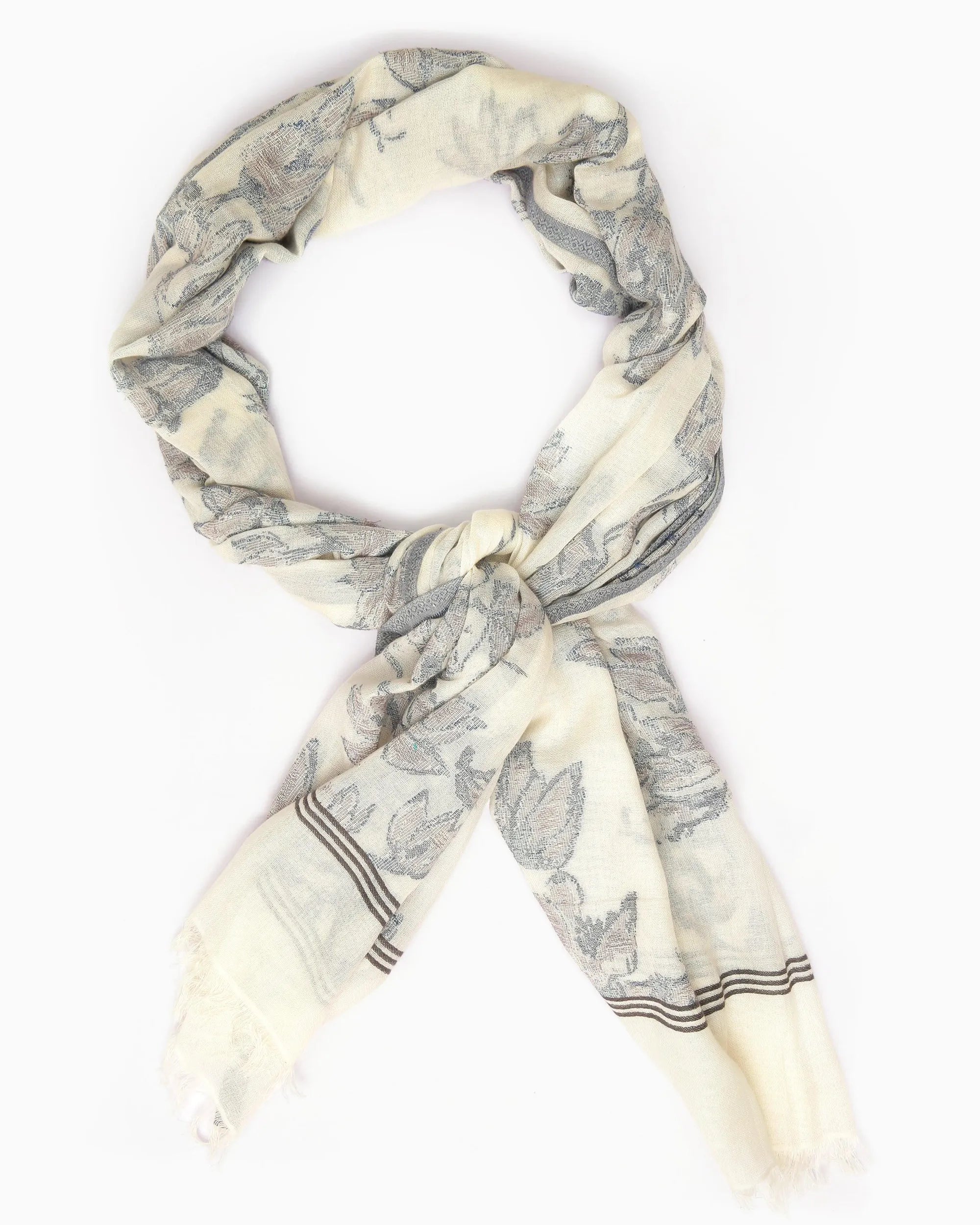 Printed Cotton Scarf | Singhvis