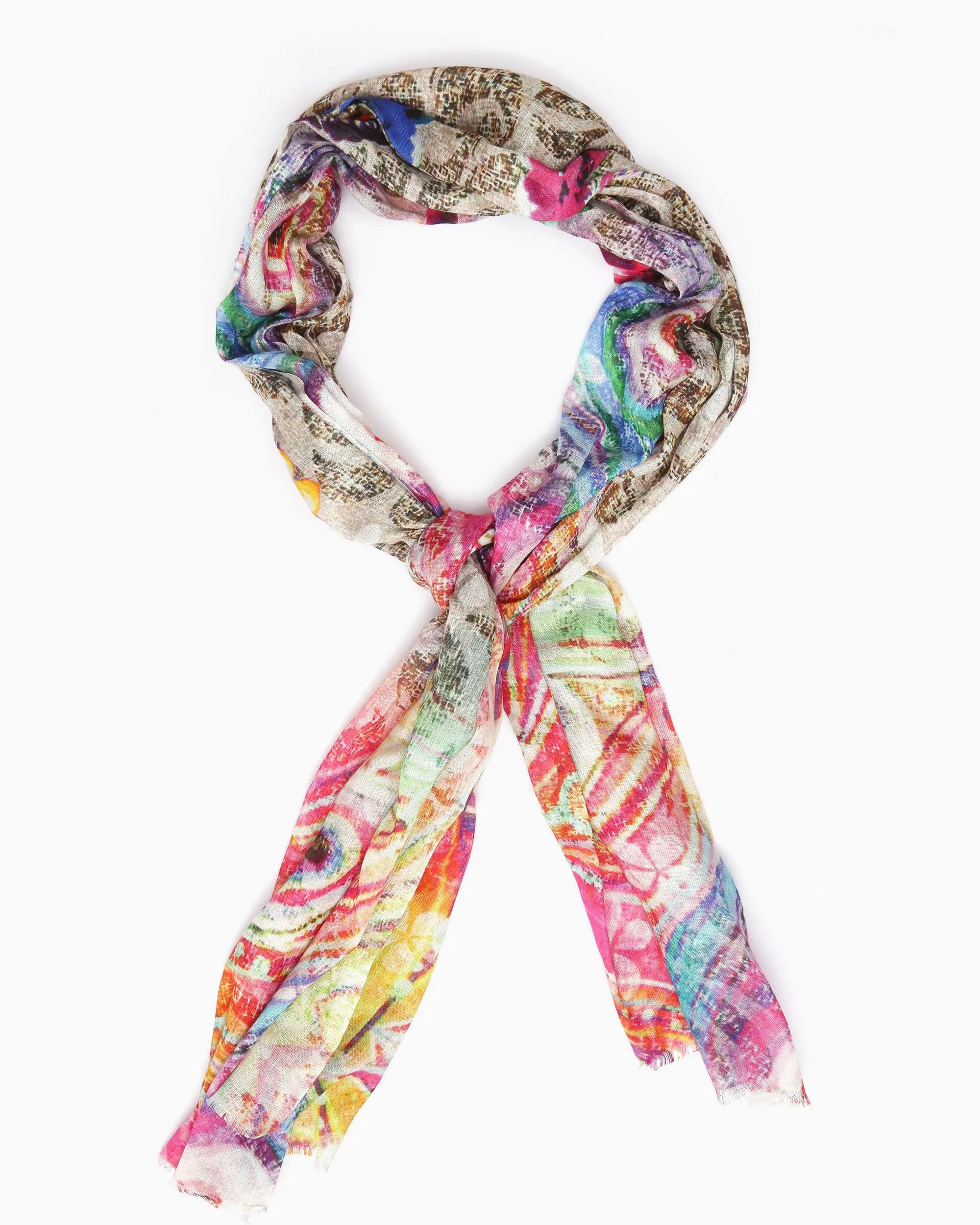 Printed Cotton Scarf | Singhvis