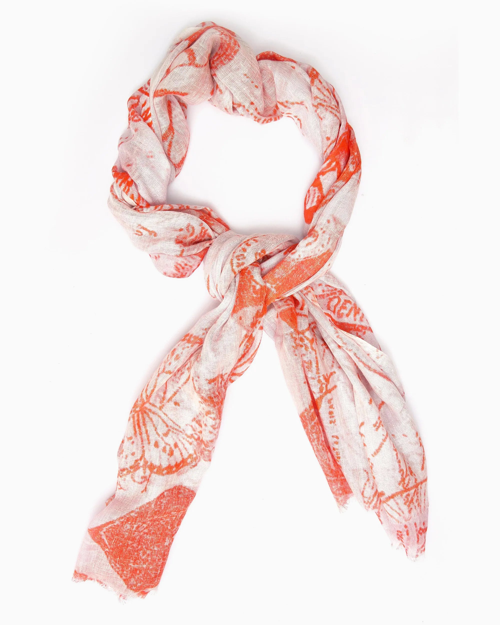 Printed Modal Linen Scarf | Singhvis