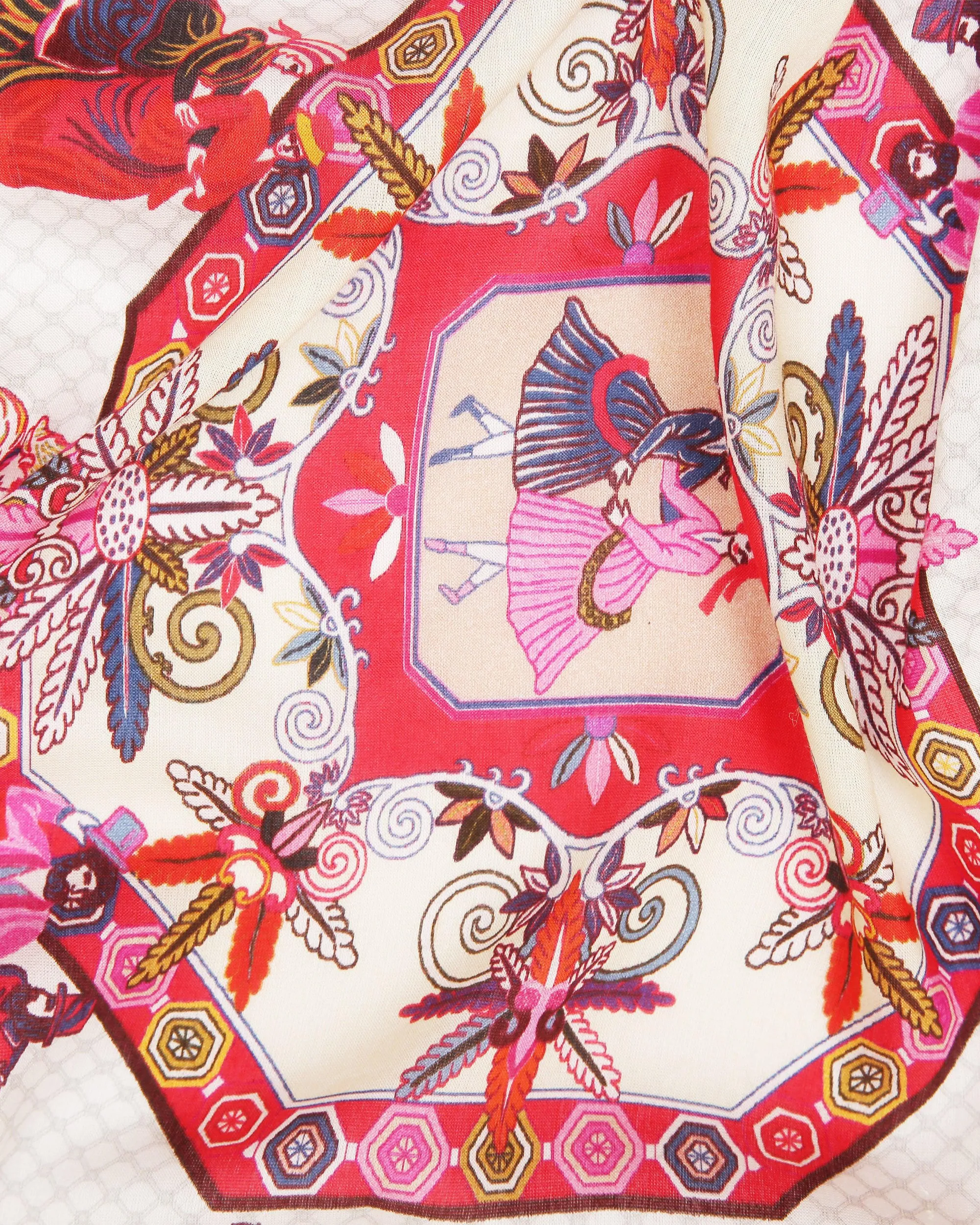 Printed Modal Neck Scarf | Singhvis