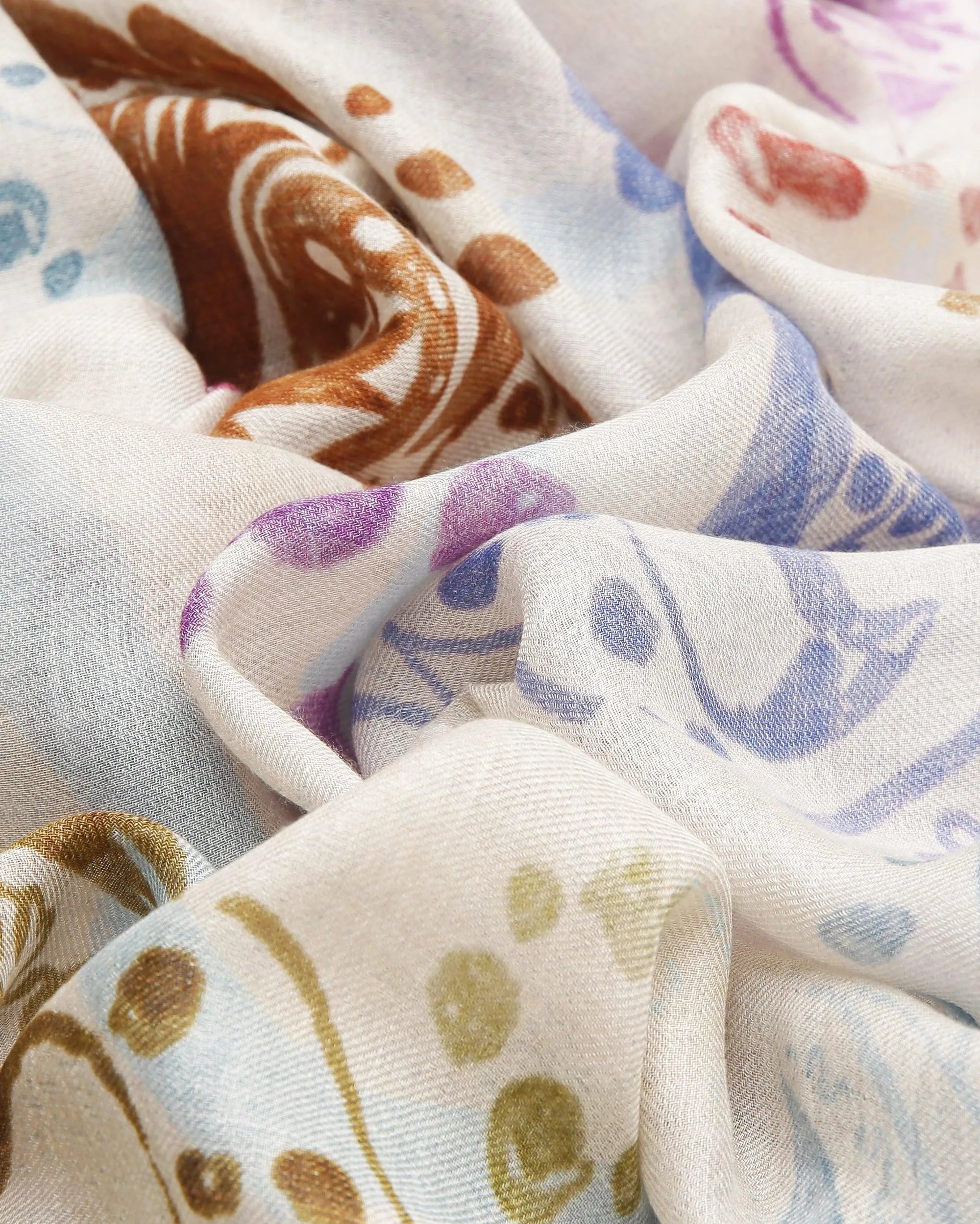Printed Modal Silk Scarf | Singhvis