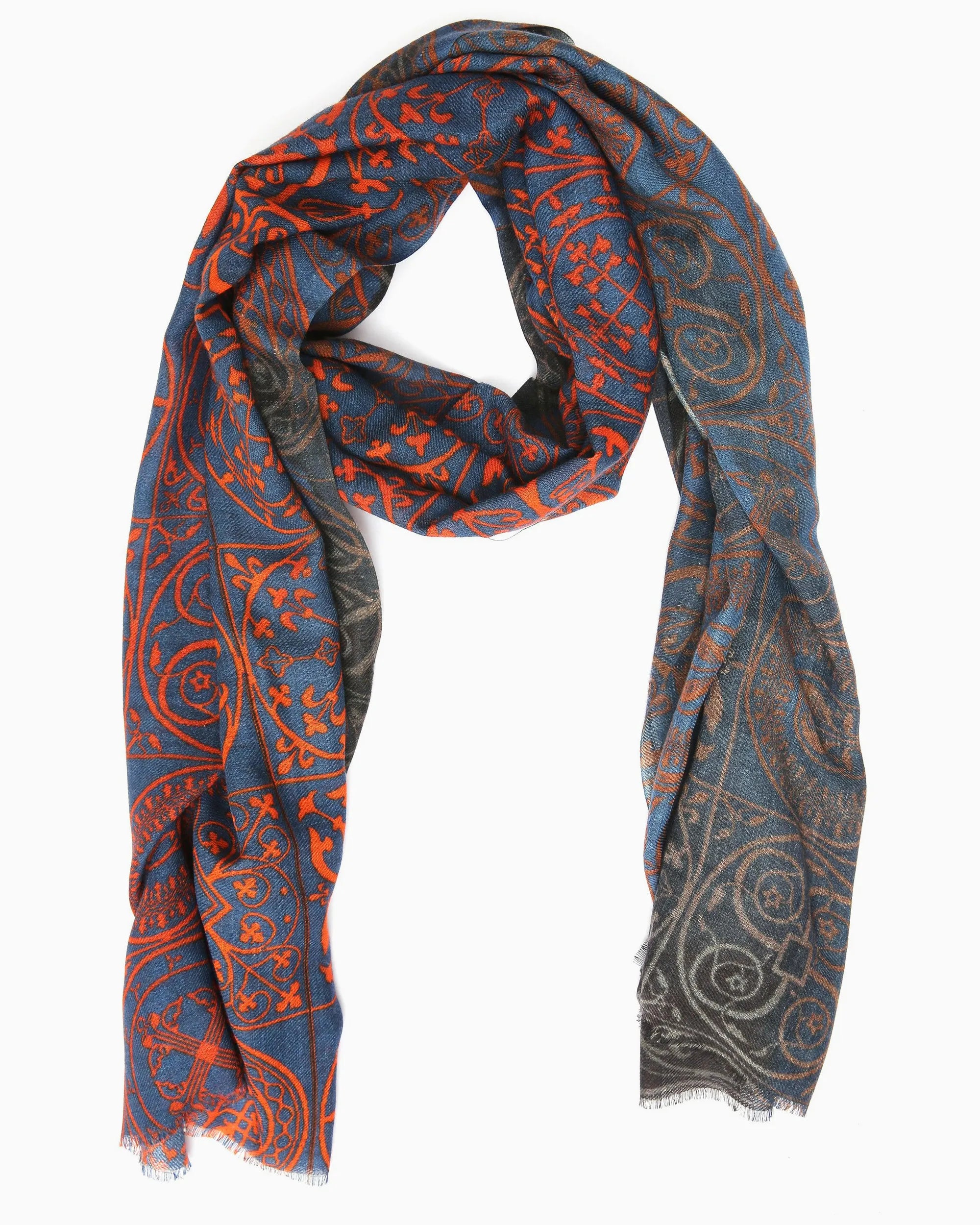 Printed Wool Scarf | Singhvis