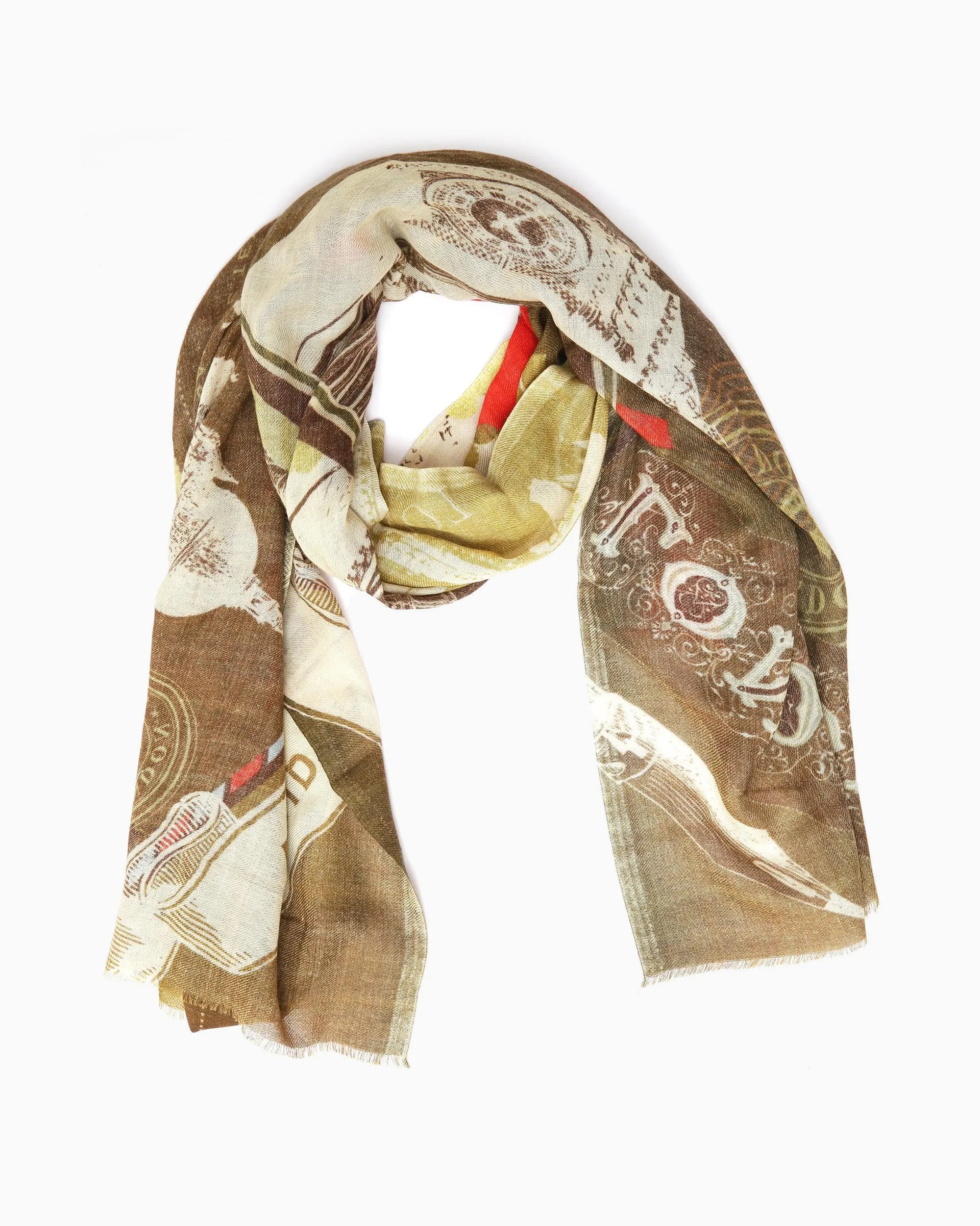 Printed Wool Scarf | Singhvis
